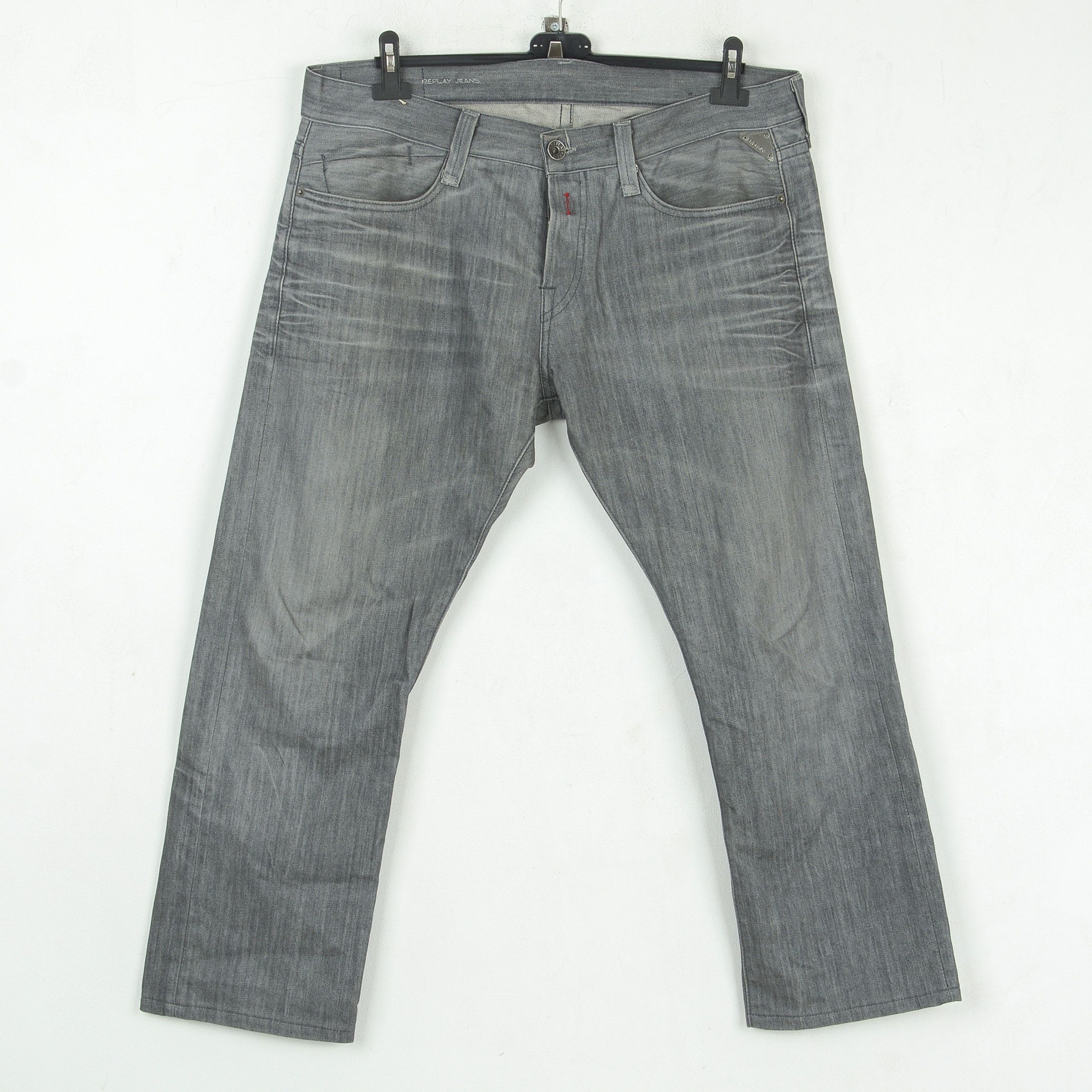 Replay JEANS W36 L30 Regular Straight Denim Pants Trousers Italian Size US 36 / EU 52 - 1 Thumbnail