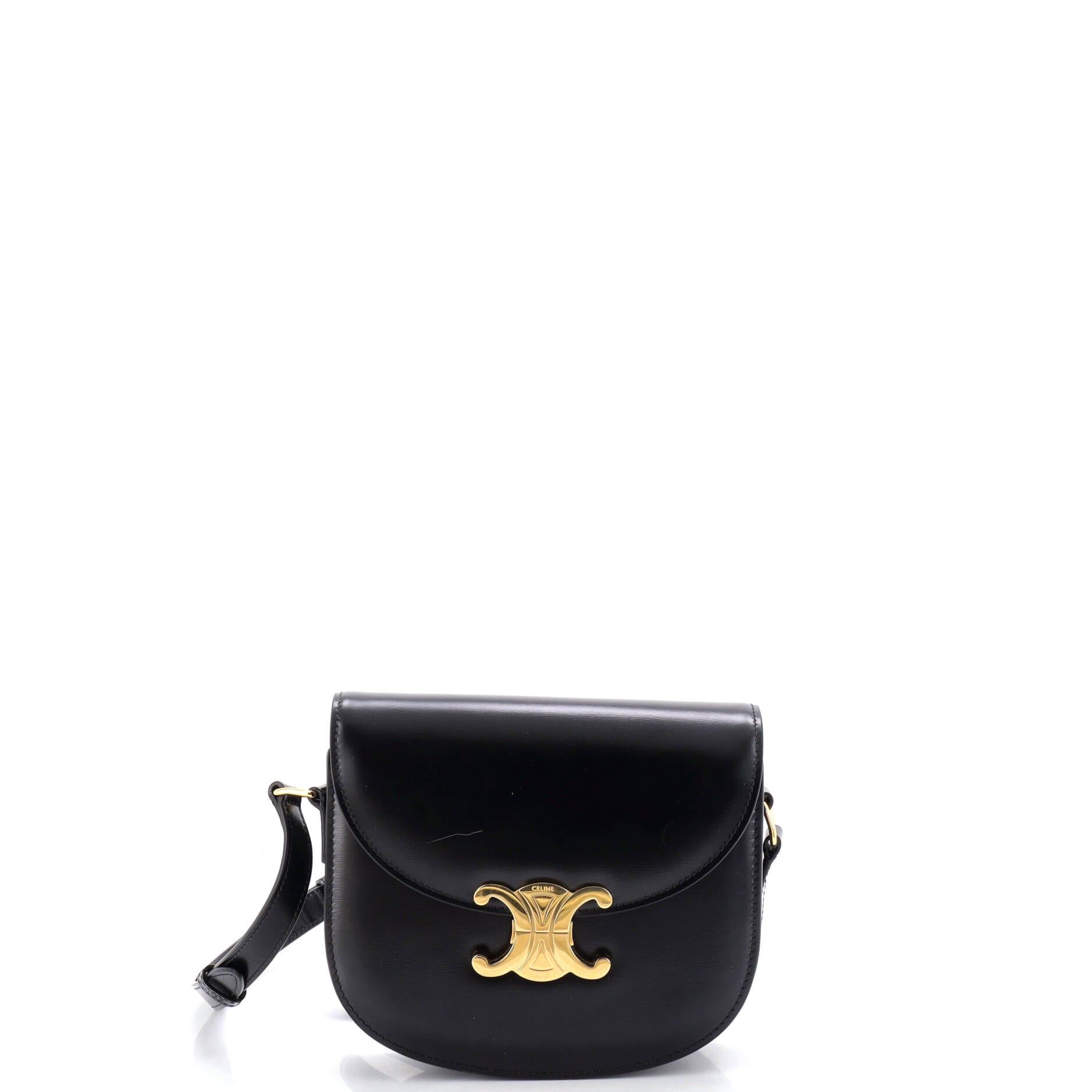 Celine Triomphe Besace Clea Flap Bag Size ONE SIZE - 1 Thumbnail