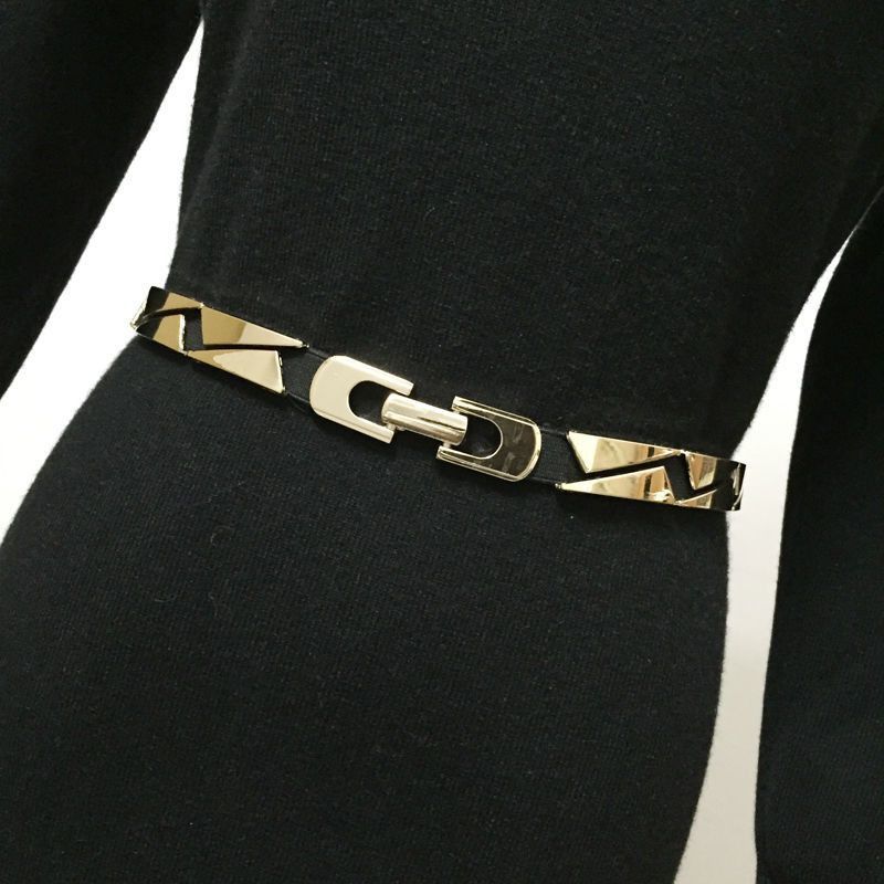 Designer Crazy Vintage Belt Riveted Belts Menswear Accessories Size ONE SIZE - 1 Thumbnail
