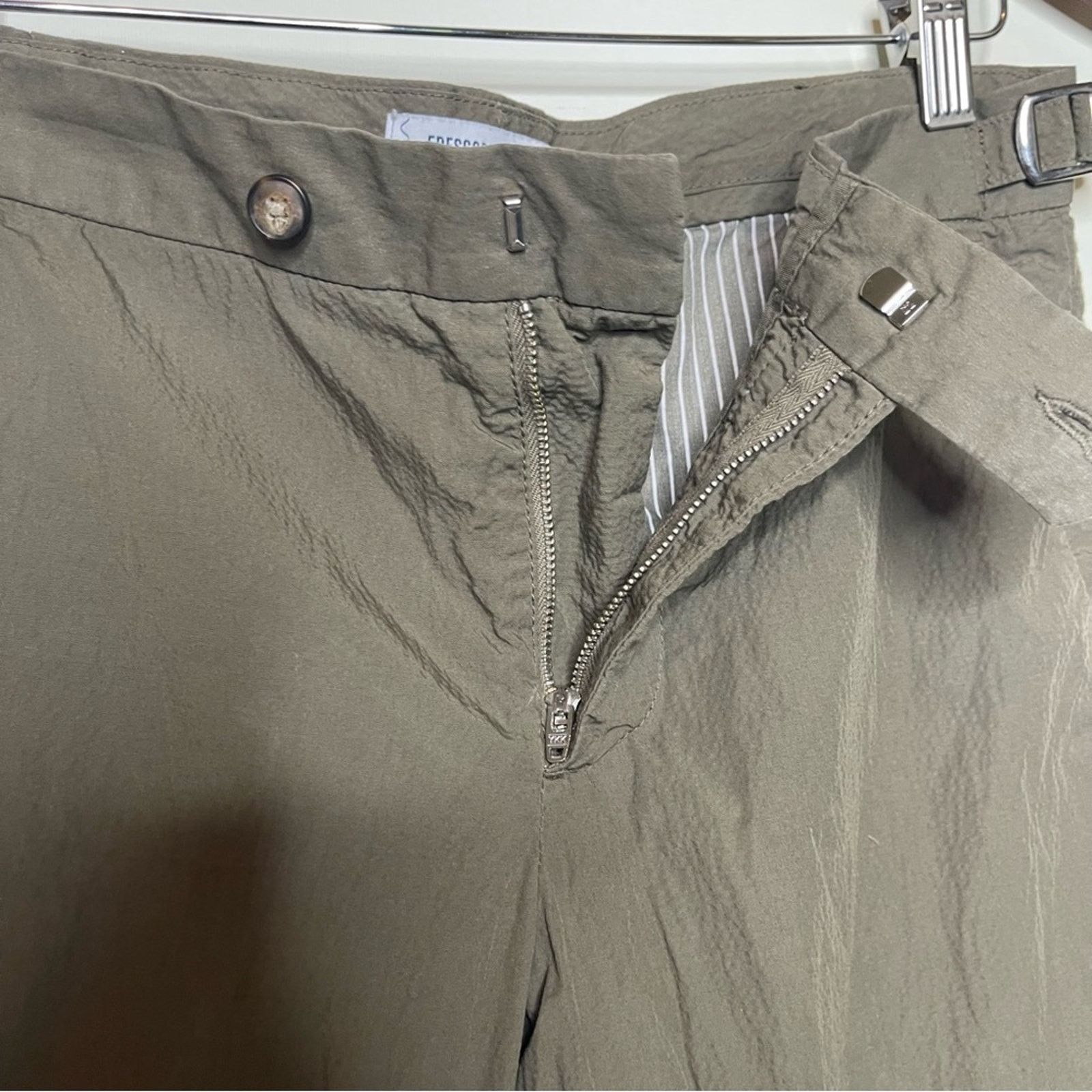 Frescobol Carioca Frescobol Carioca olive green cotton blend pants sz 30 Size US 30 / EU 46 - 8 Thumbnail