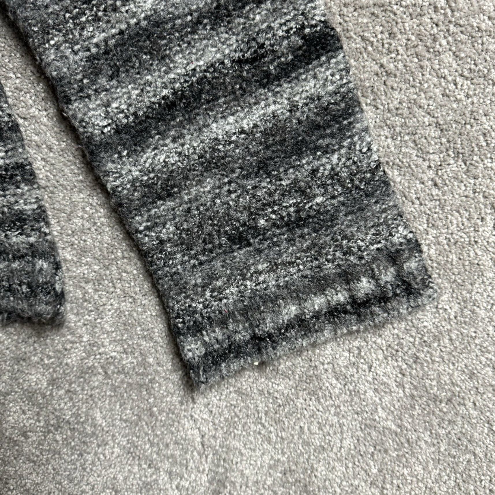 Vintage VINTAGE B Moss Turtleneck Sweater Medium Marled Knit Striped Cozy Cabincore 80s 90s Womens Size M / US 6-8 / IT 42-44 - 3 Thumbnail