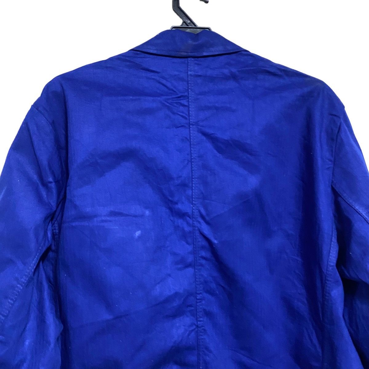 Le Laboureur Vintage 60s Sanfor French Worker Chore Jacket Sunfaded Hbt Size US XL / EU 56 / 4 - 8 Thumbnail