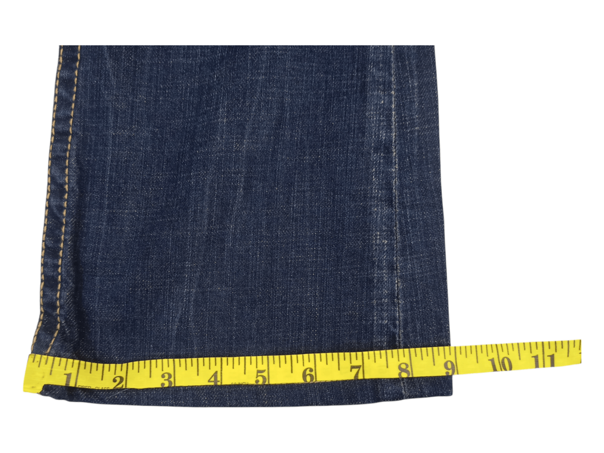Japanese Brand Lolita Leather Bomdage Mudmax If Six Style Flare Denim Size US 29 - 25 Thumbnail