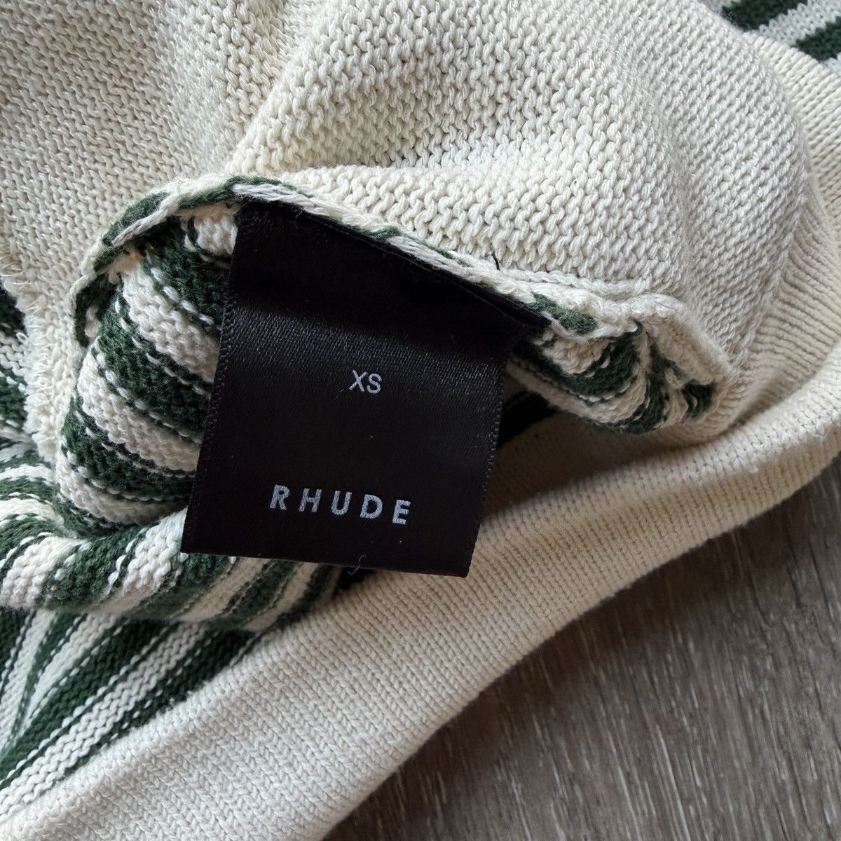 Rhude Rhude Stripes Polo Size US S / EU 44-46 / 1 - 4 Thumbnail