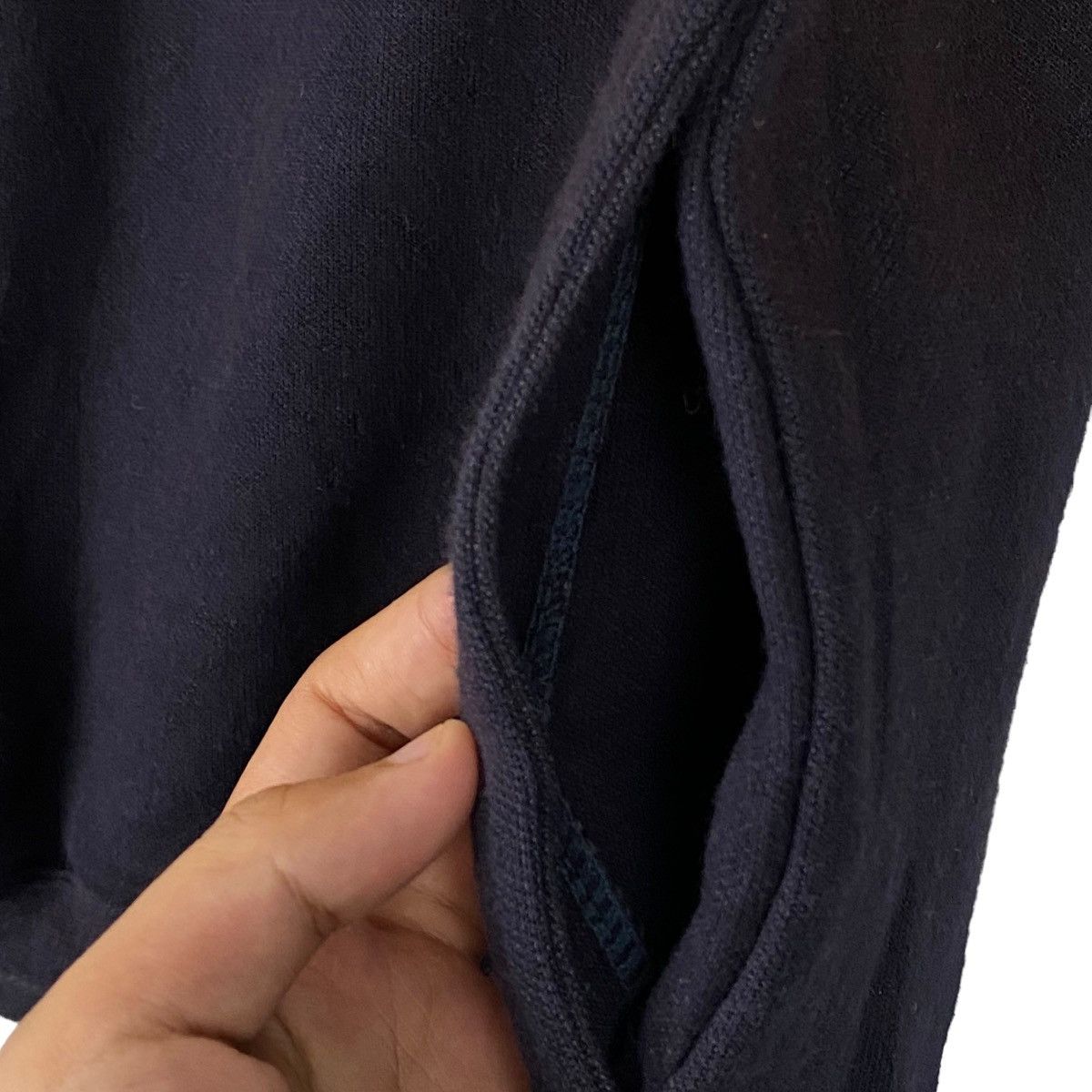 Uniqlo × Vintage Vintage Uniqlo Quater Zip Turtleneck Sweatshirt Size US L / EU 52-54 / 3 - 4 Thumbnail