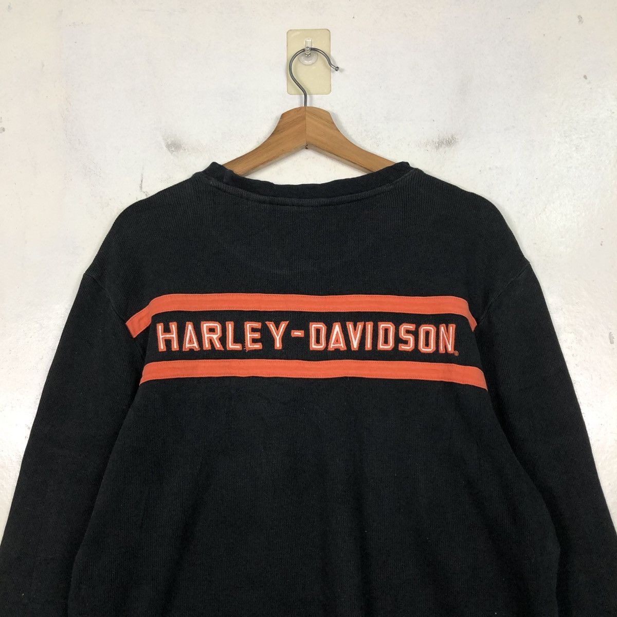 Harley Davidson 📌Vintage Sweatshirt Harley Davidson Big Logo Design Size US M / EU 48-50 / 2 - 11 Thumbnail