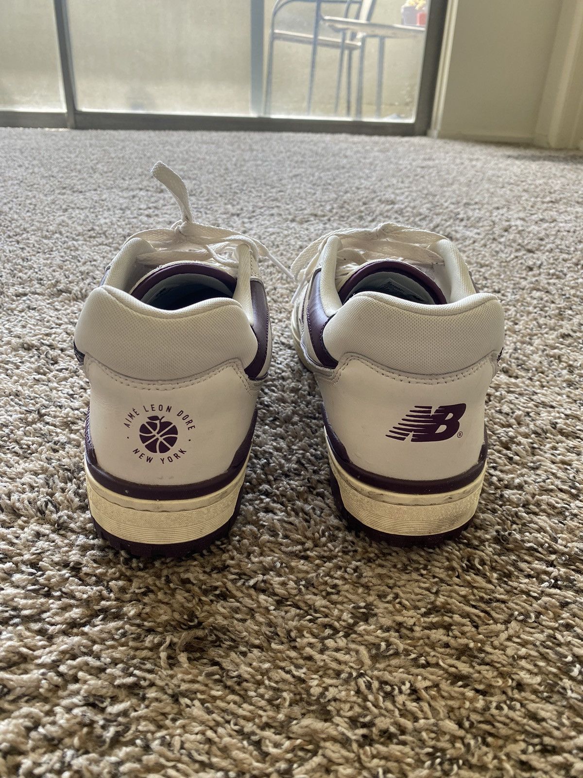 Aime Leon Dore × New Balance New Balance x Aime Leon Dore 550 Shoes Purple/white size 12 Size US 12 / EU 45 - 4 Thumbnail