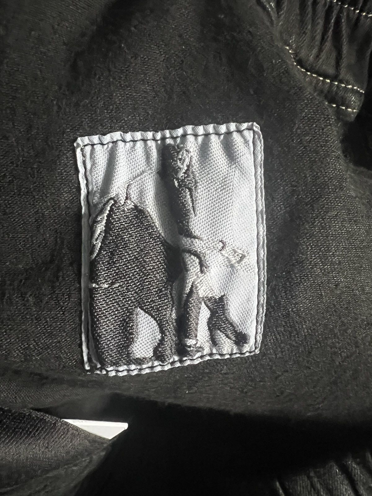 Rick Owens Drkshdw Rick owens waxed denim creatch cargo drawstring pants Size US 34 / EU 50 - 5 Thumbnail