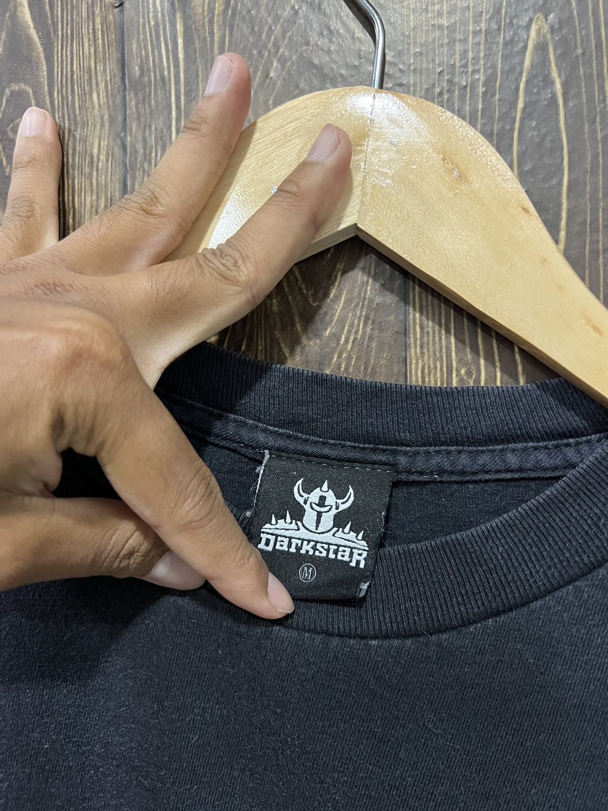 Powell Peralta × Santa Cruz Skateboards × Vintage Vintage 90s Darkstar Skateboard Tshirt Size US M / EU 48-50 / 2 - 6 Thumbnail