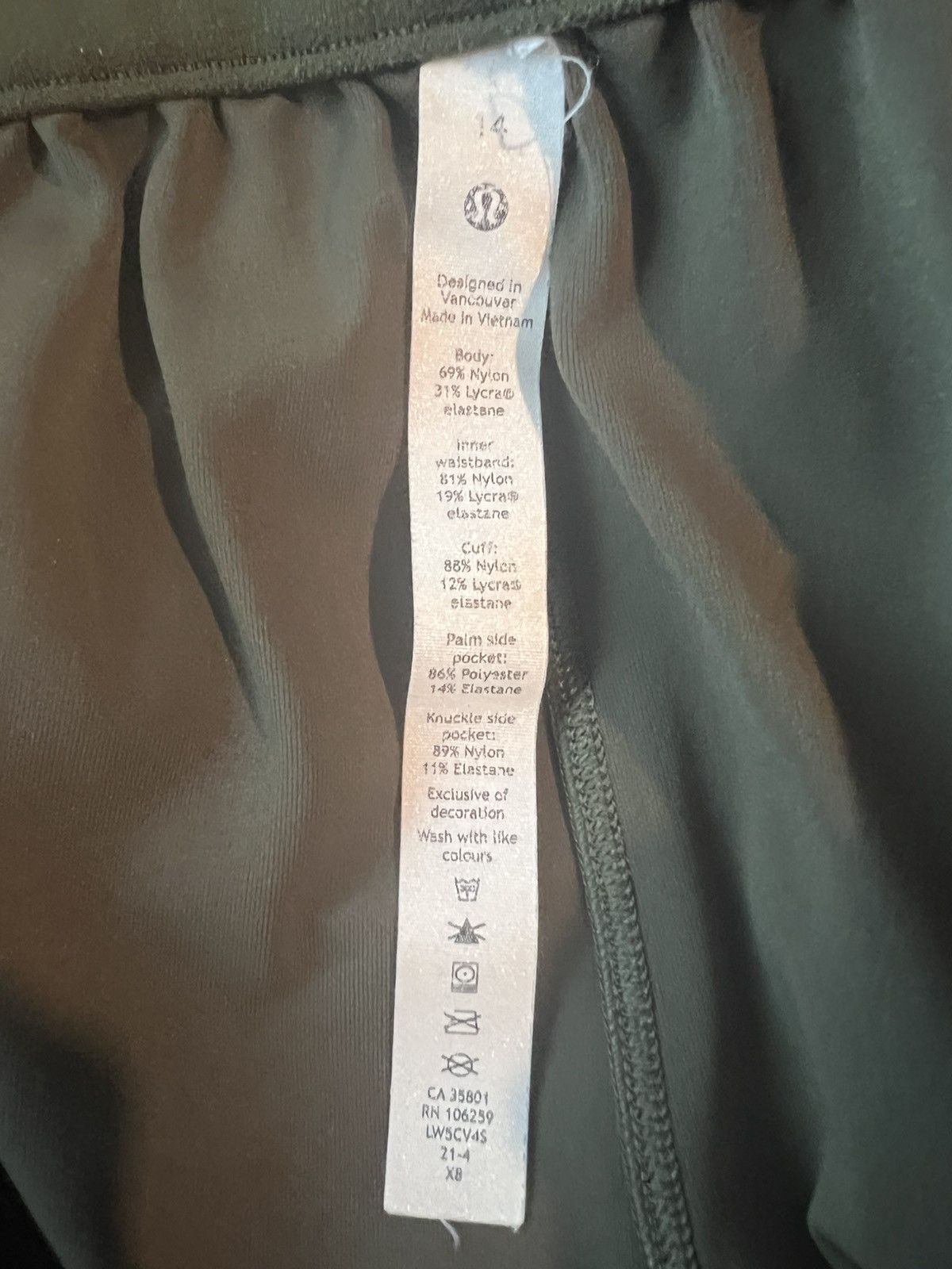 Lululemon Lululemon Stretch High-Rise Jogger Dark Olive Size 14 Size 36" / US 14 / IT 50 - 4 Thumbnail