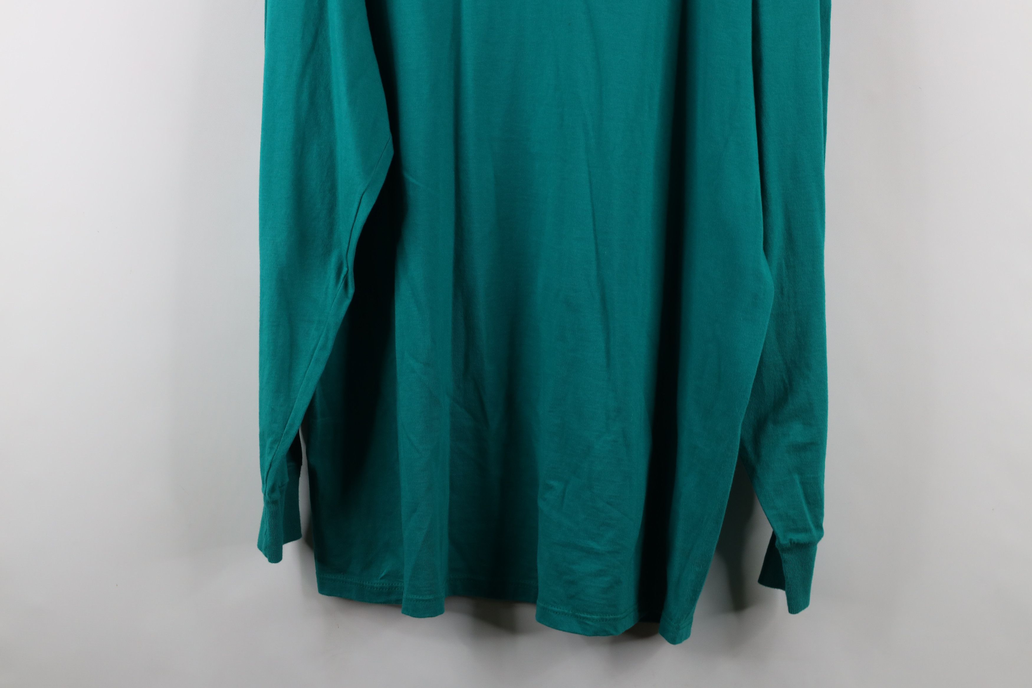 Russell Athletic × Vintage Vintage 90s Russell Athletic Long Sleeve T-Shirt Cotton USA Size US XL / EU 56 / 4 - 15 Thumbnail