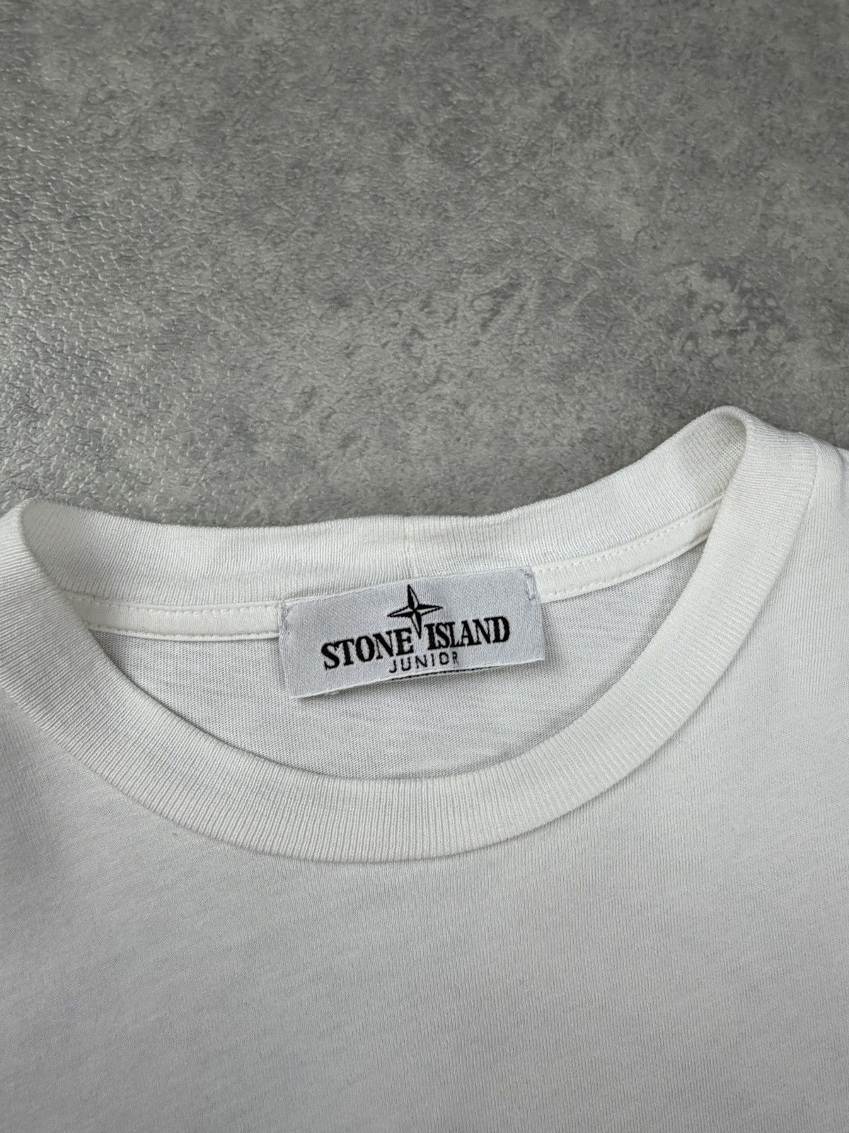 Stone Island Stone Island Junior Compass Logo T-Shirt White Size 10Y Size US XXS / EU 40 - 5 Thumbnail