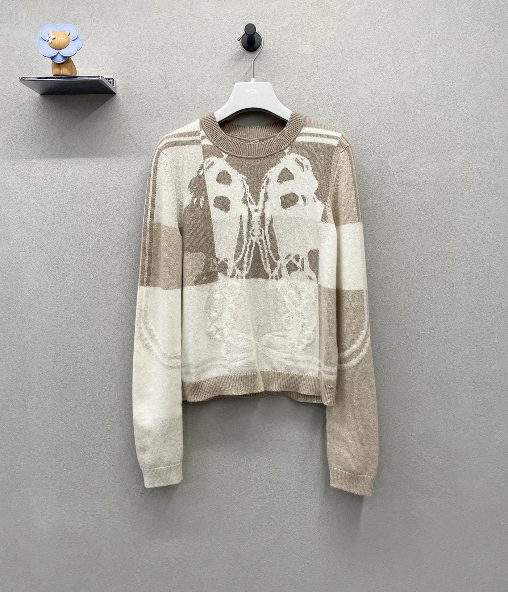 Hermes Hermes Knit Sweater Size 40 Size US S / EU 44-46 / 1 - 1 Thumbnail