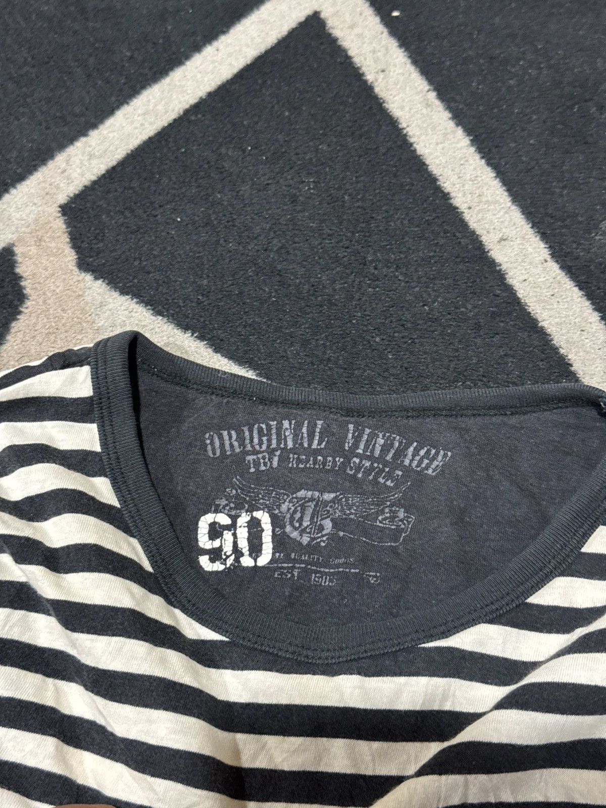 If Six Was Nine Long Sleeve Stripe Japanese Style Tbj Size US M / EU 48-50 / 2 - 4 Thumbnail