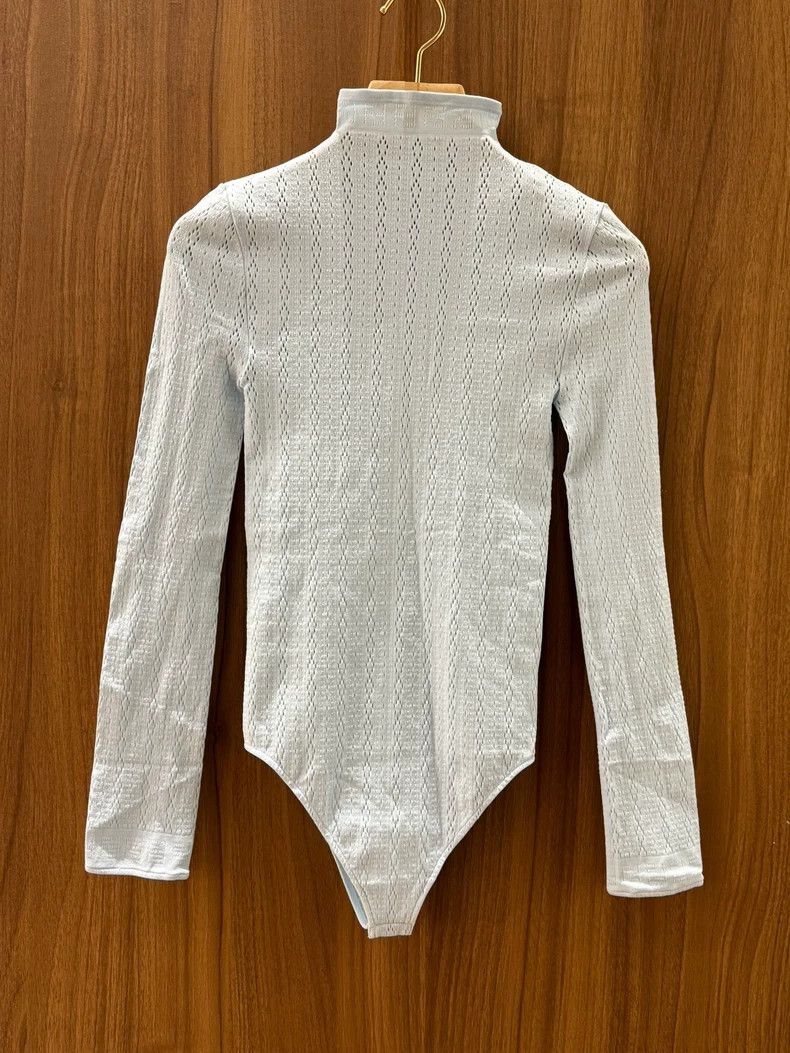 Fendi Fendi Cutout Knit Bodysuit - dmc Size US 38 / EU 54 - 1 Thumbnail