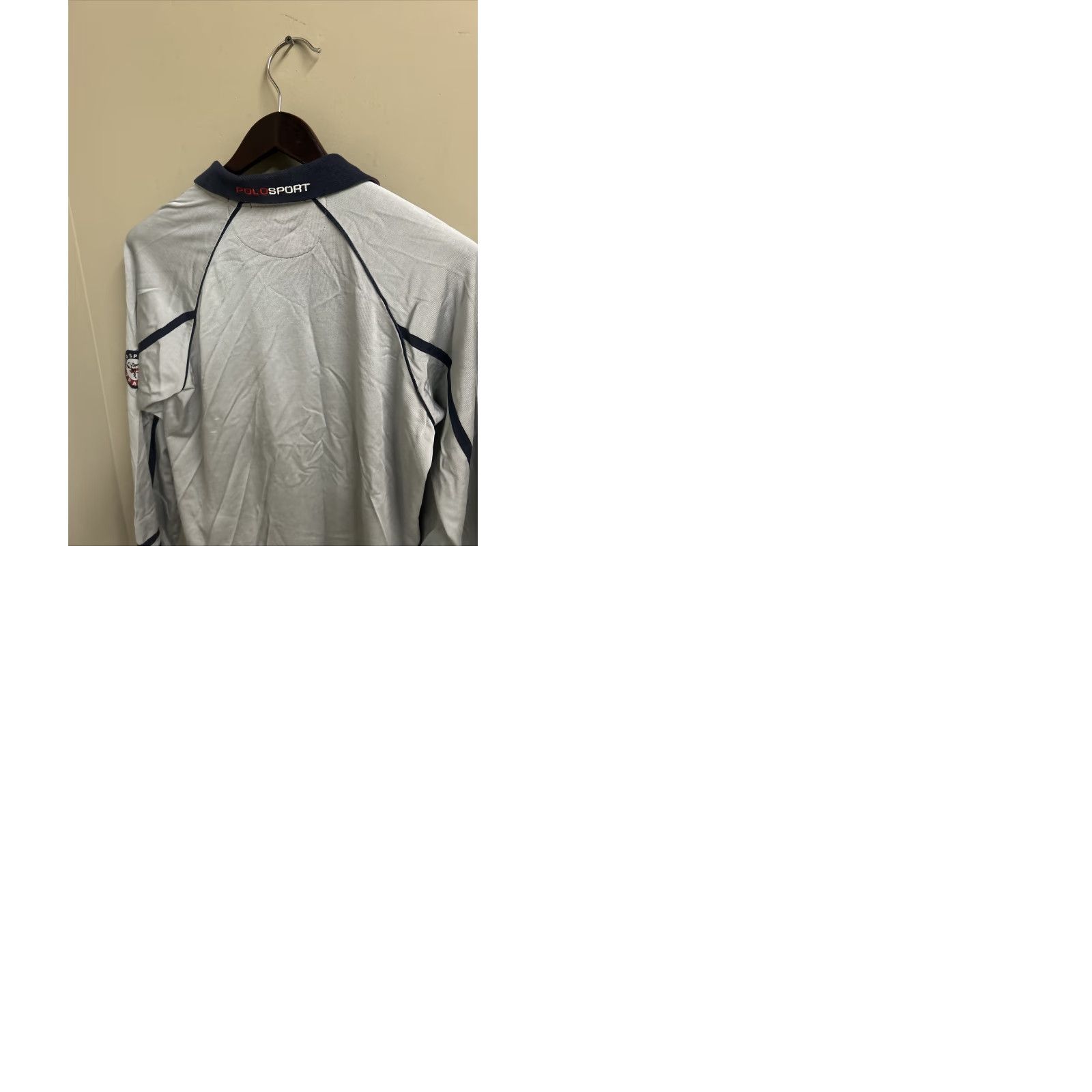 Polo Ralph Lauren VINTAGE Ralph Lauren Polo Sweatshirt Shirt Unisex Adults M Gray Fleece Logo Pullover 90s City Classic Retro Sports Skiing Mens Womens Size US M / EU 48-50 / 2 - 9 Thumbnail