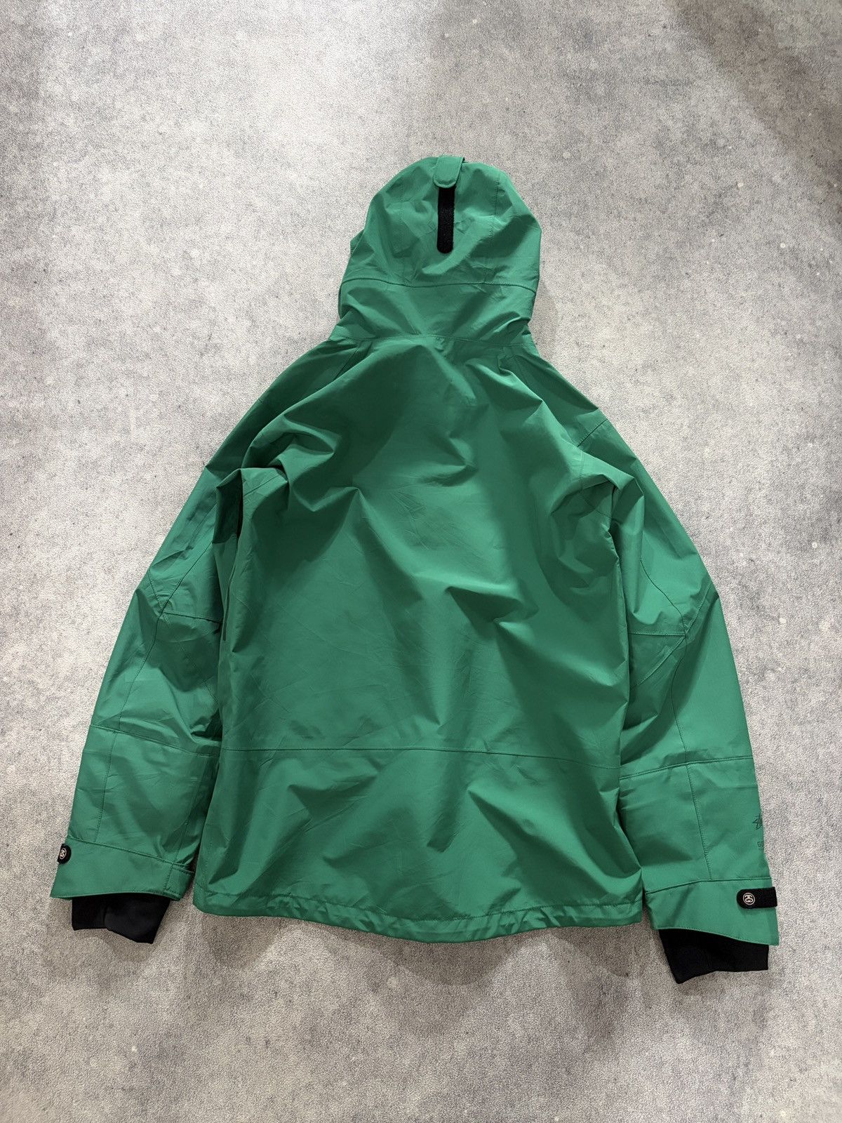 Stussy A/W11 Stussy AFDICEGEAR Asymmetric Goretex Jacket | Grailed