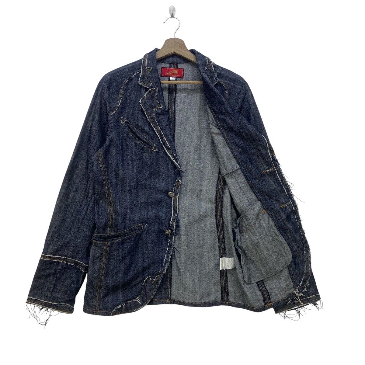 Indian Motorcycle Indian Motorcycles Distressed Denim Jacket Size US S / EU 44-46 / 1 - 4 Thumbnail