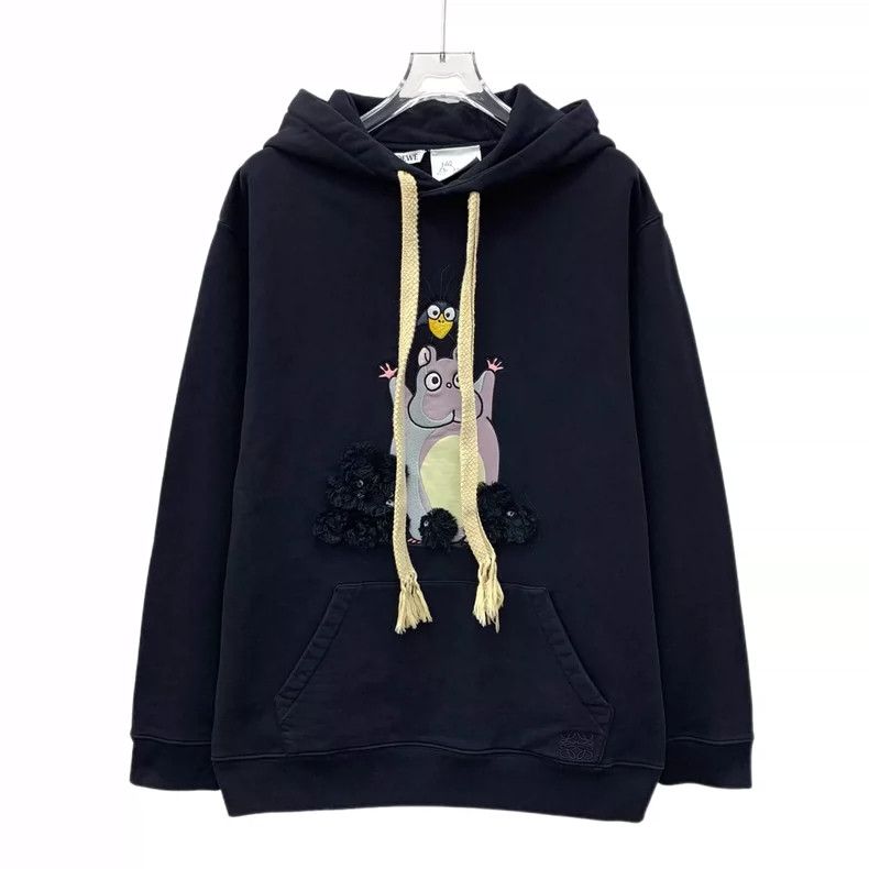 Loewe Loewe Spirited Away series black cartoon logo embroidered Size XS / US 0-2 / IT 36-38 - 1 Thumbnail