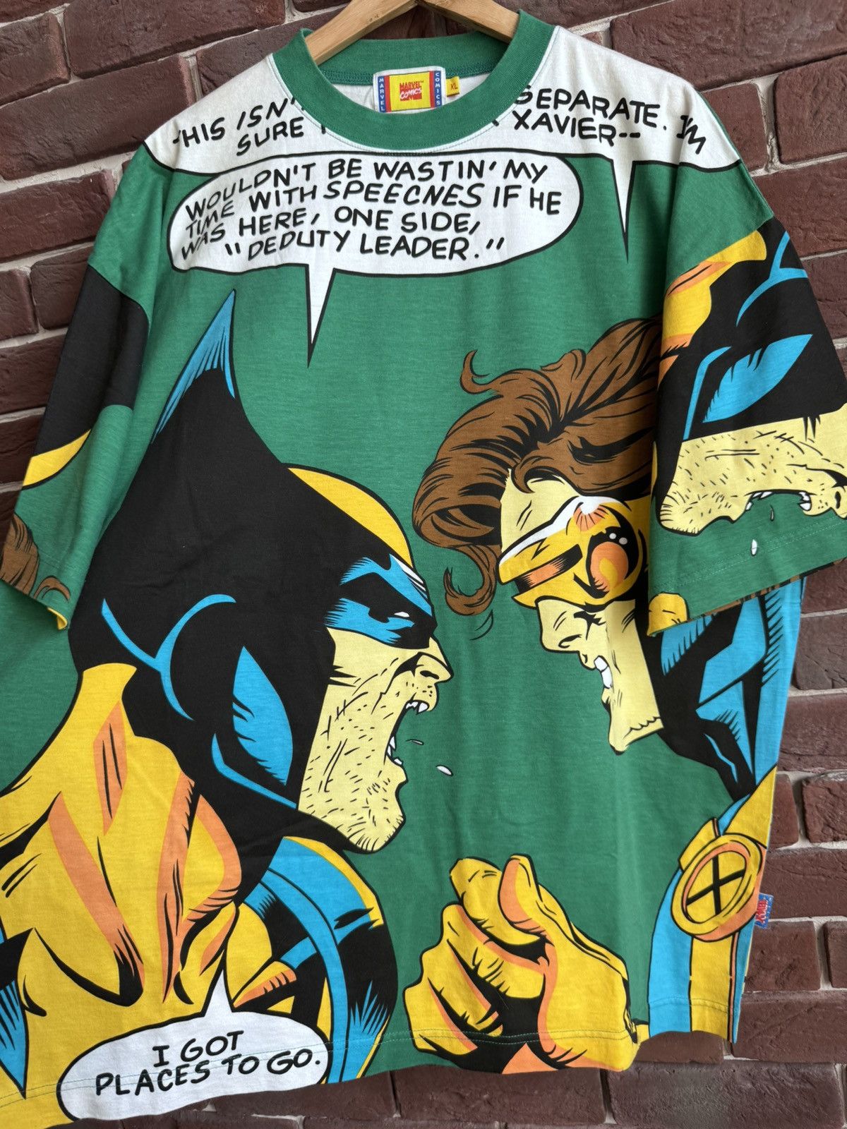 Marvel Comics 90s Vintage Wolverine Marvel Comics All Print Rare Shirt Size US XL / EU 56 / 4 - 6 Thumbnail
