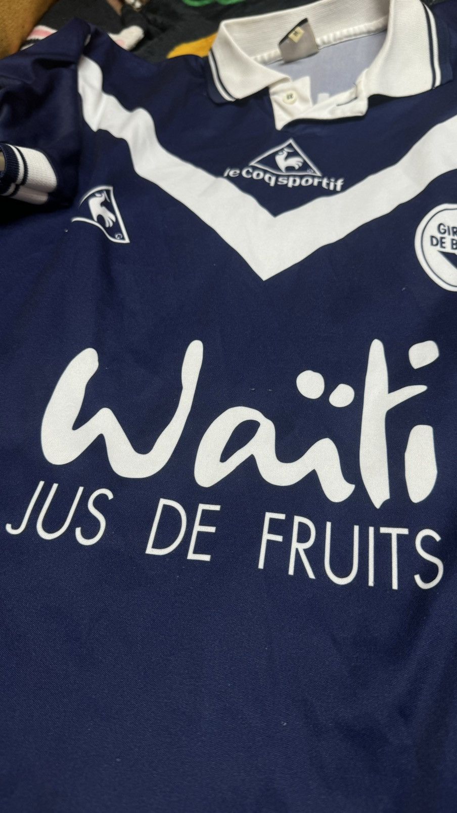 Le Coq Sportif Bordeaux 98/99 home shirt Size US M / EU 48-50 / 2 - 3 Thumbnail