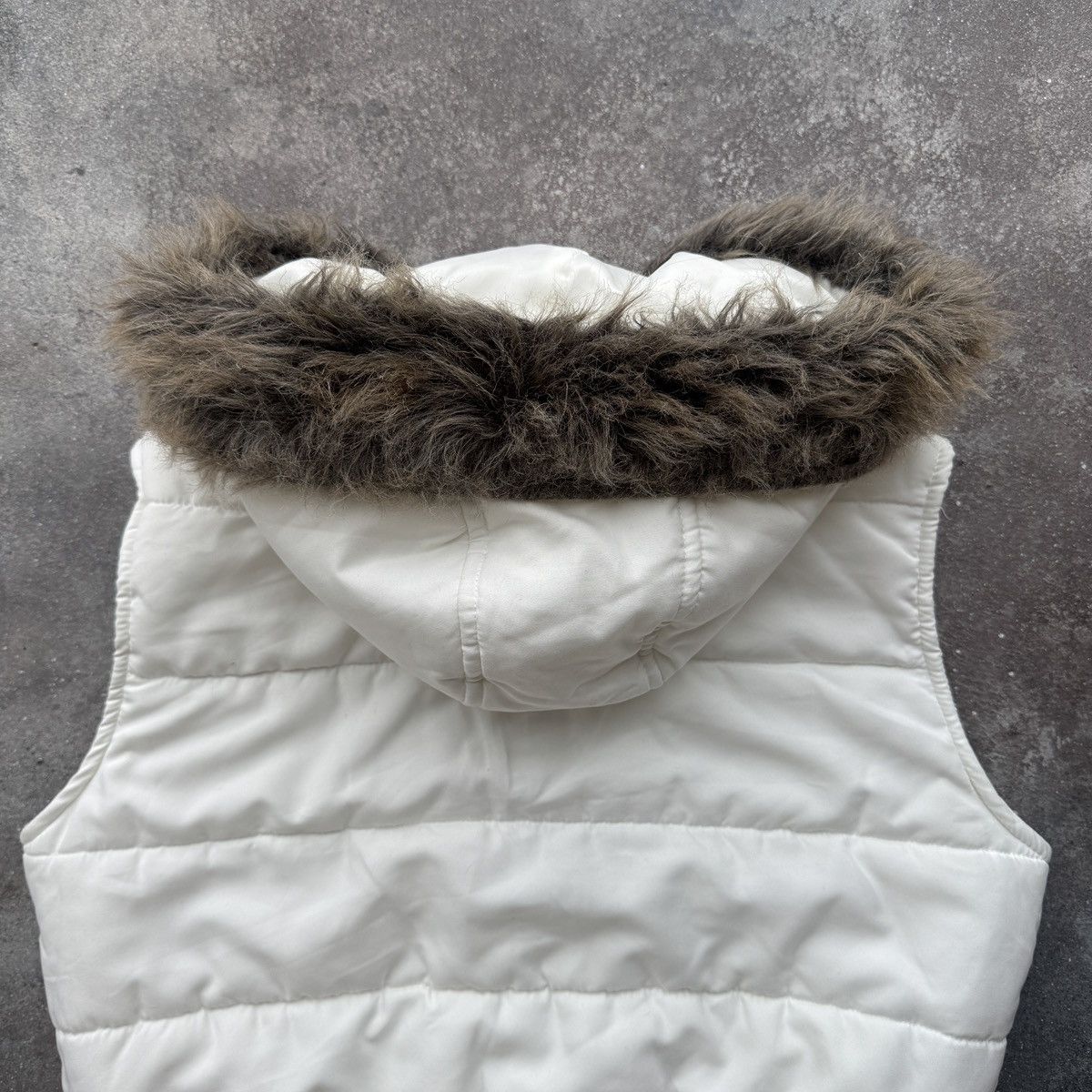 Hysteric Glamour Beauty Angel Y2K Vintage Faux Fur Hooded Vest Jacket Size M / US 6-8 / IT 42-44 - 9 Thumbnail