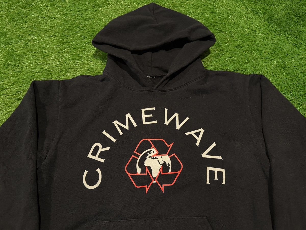 Other CRIMEWAVE DESIGNS "RECYCLE" Made in USA Hoodie Sweatshirt Size US M / EU 48-50 / 2 - 2 Thumbnail