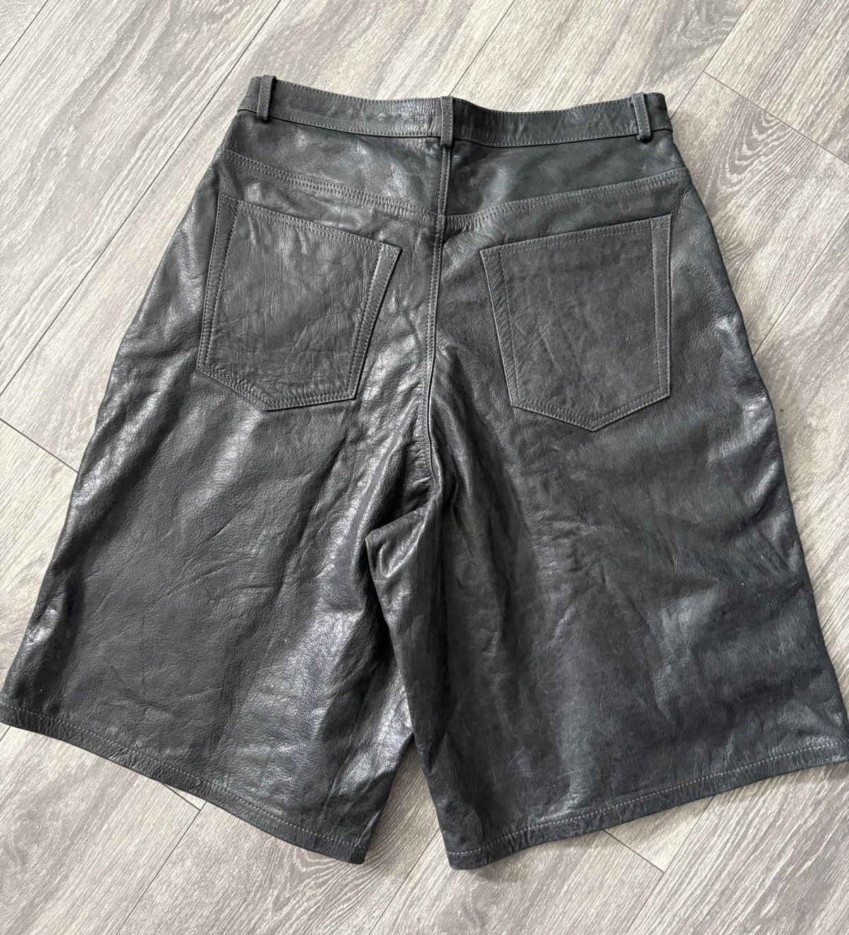 The GV Gallery Gv Gallery leather double knee shorts Size US 30 / EU 46 - 5 Thumbnail
