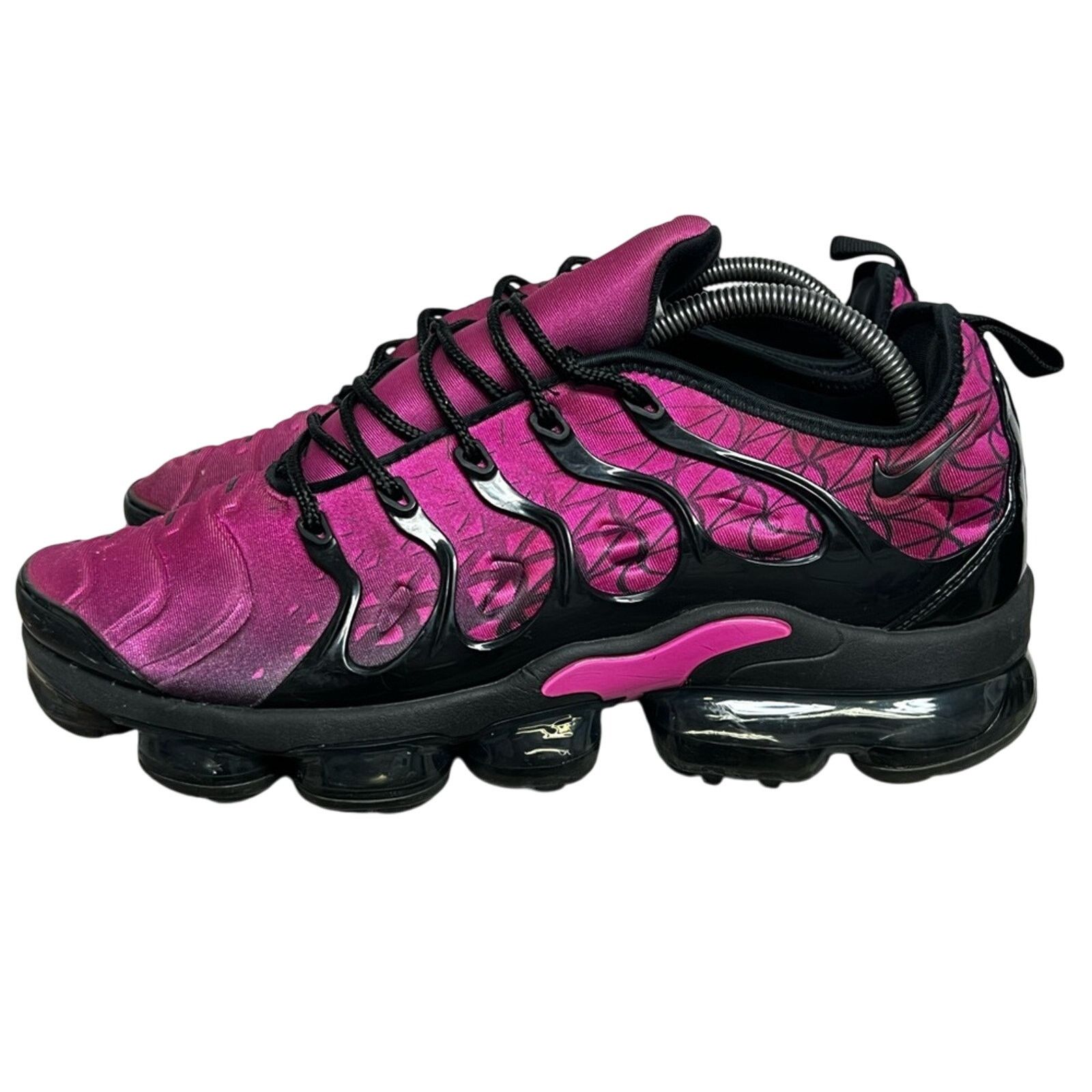 Nike Size 10 - Nike Air VaporMax Plus Active Fuchsia 924453-603 Size US 10 / EU 43 - 1 Thumbnail