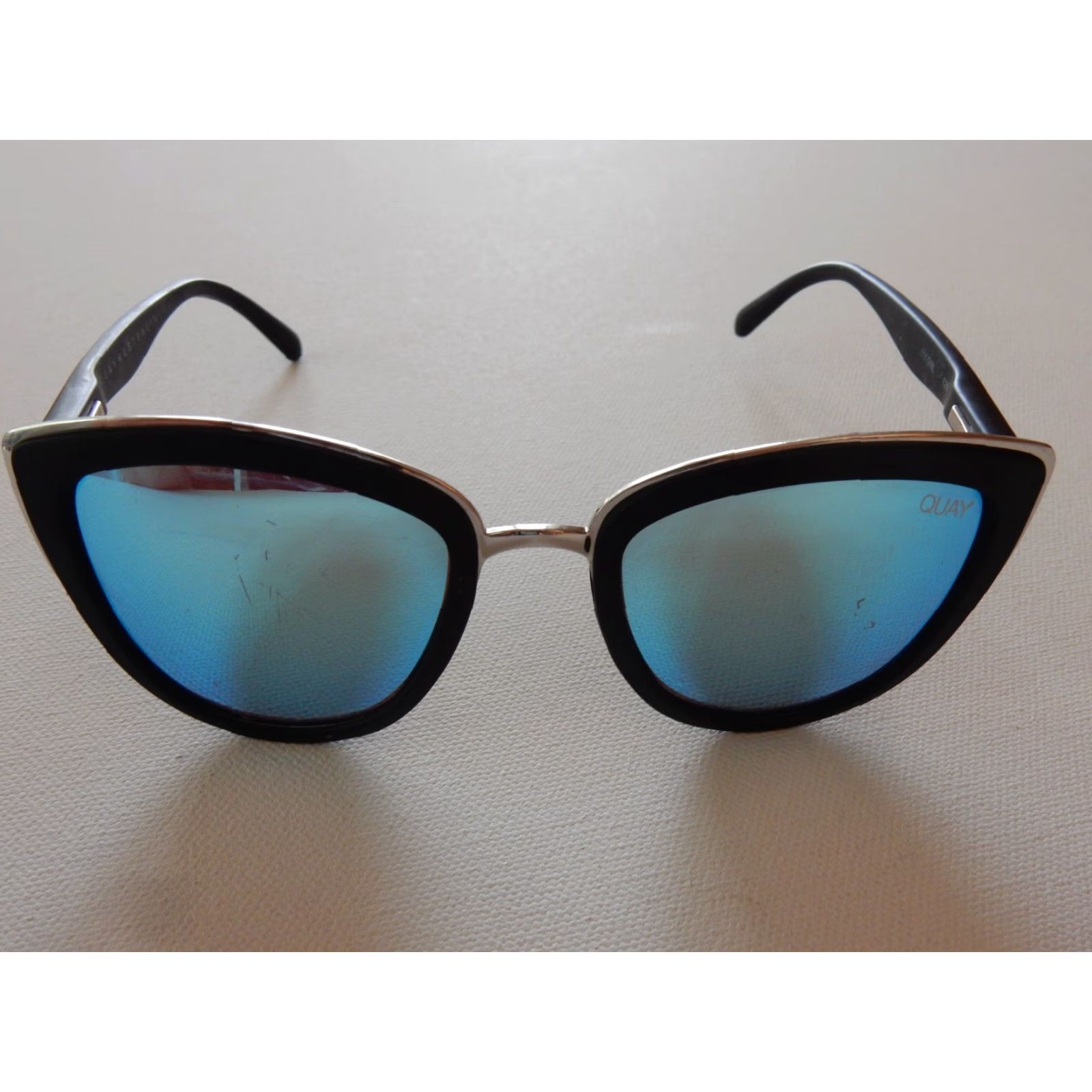 Vintage VINTAGE Quay Sunglasses Black Men Size ONE SIZE - 2 Thumbnail