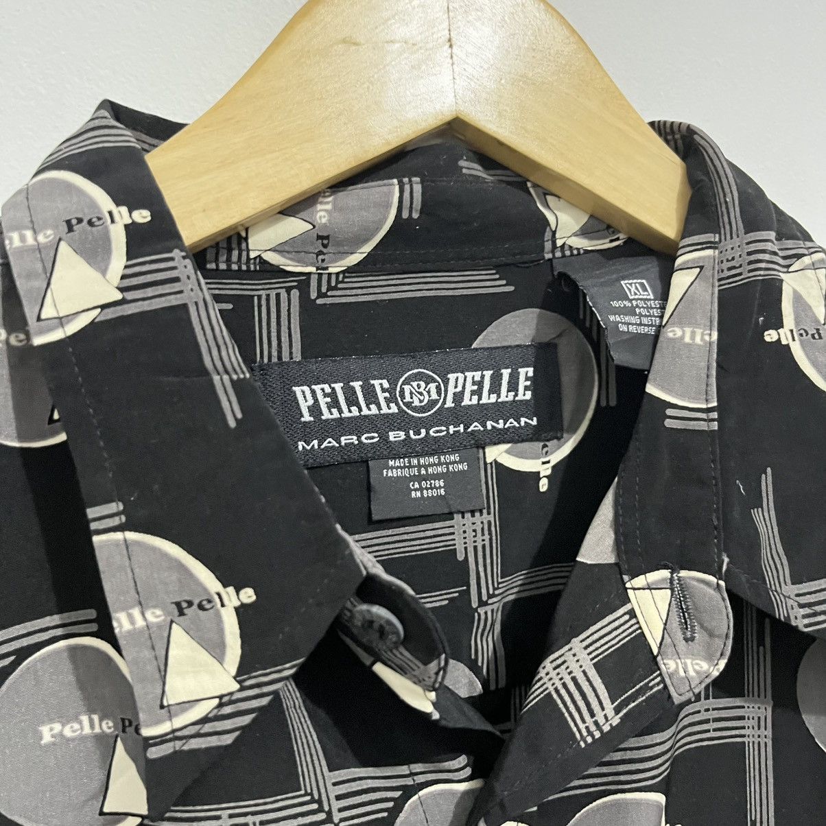 Pelle Pelle Vintage Y2k Pelle Pelle All Over Print Long Sleeve Button Up Size US XL / EU 56 / 4 - 4 Thumbnail