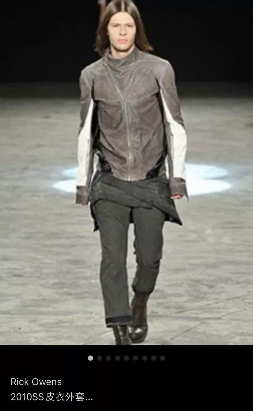 Rick Owens Rick Owens Leather Jacket New W/Flaws Size US S / EU 44-46 / 1 - 1 Thumbnail