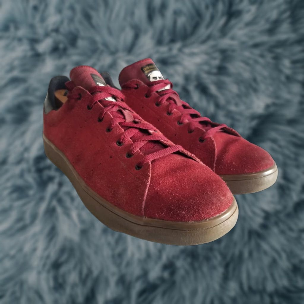 Adidas Adidas Stan Smith Vulc Burgundy Gum Suede Skateboarding C75190 Men's Size 12 Size US 13 / EU 46 - 1 Thumbnail