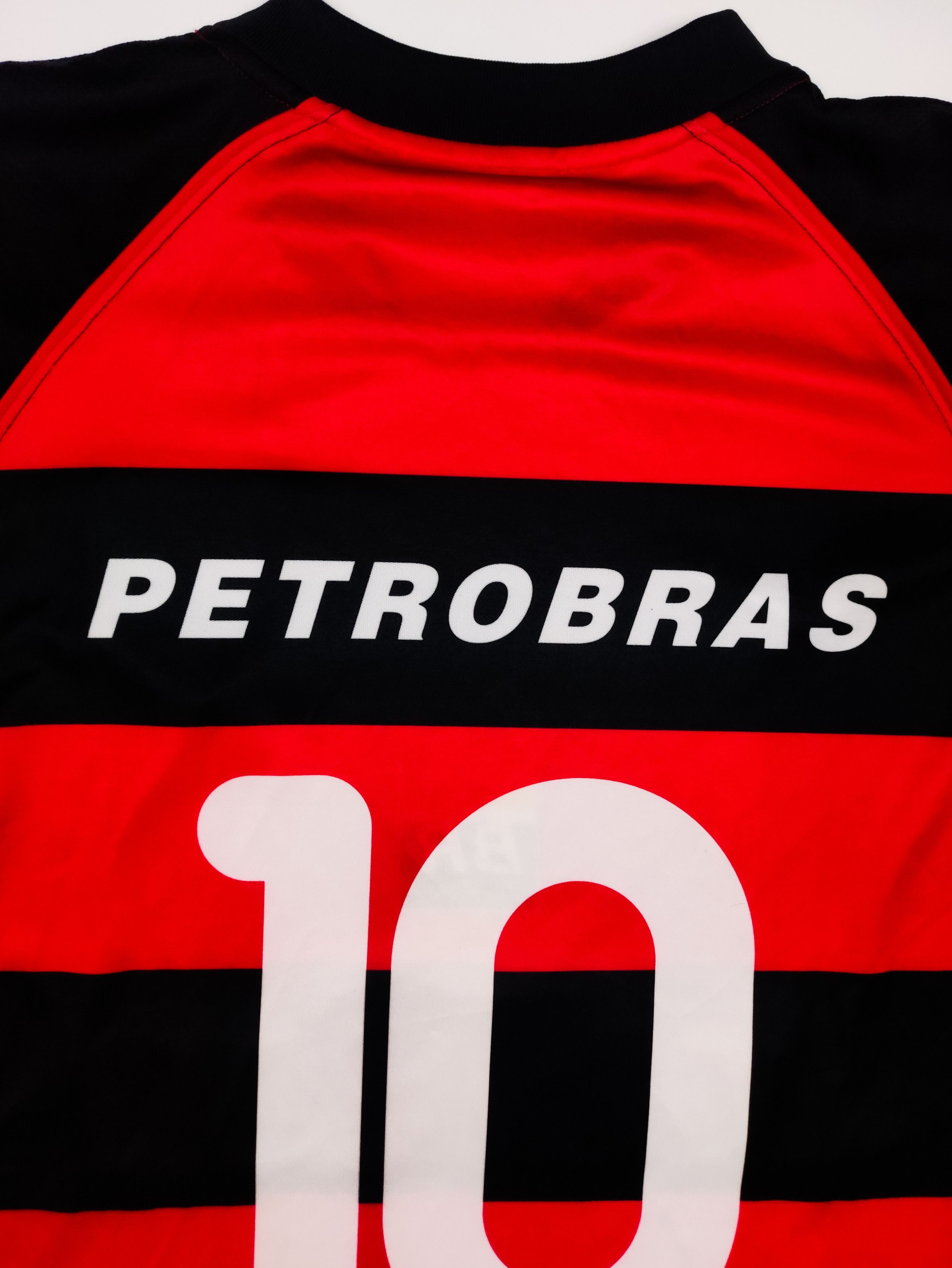 Nike Flamengo 2002 2003 Nike Signed Home Shirt Kit Jersey Brazil Size US L / EU 52-54 / 3 - 7 Thumbnail