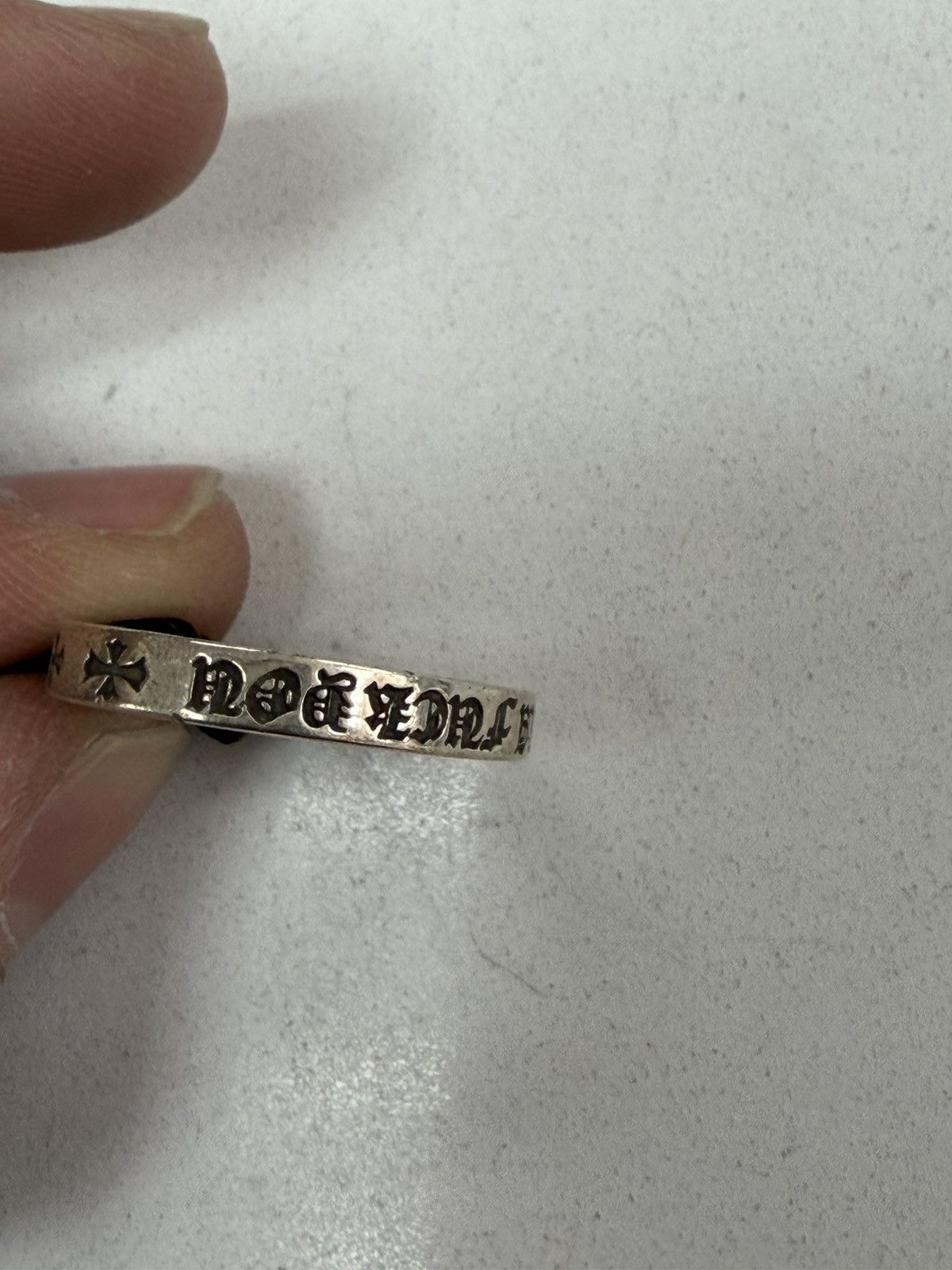 Chrome Hearts Chrome Hearts CH LA F*ck You Spacer Ring Size ONE SIZE - 5 Thumbnail