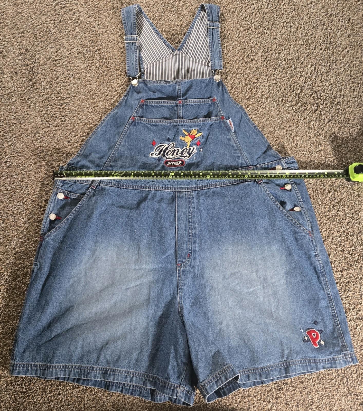 Disney Winnie The Poo "Honey Seeker" Main Street Disney Bib 26W/28W Size 42" / US 20 - 3 Thumbnail