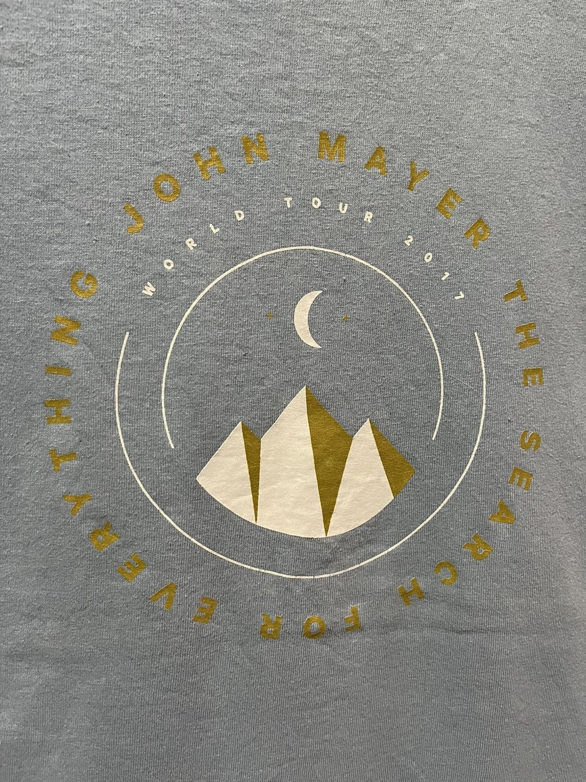 Band Tees John Mayer (light blue) T-Shirt Sz. S Size US S / EU 44-46 / 1 - 2 Thumbnail