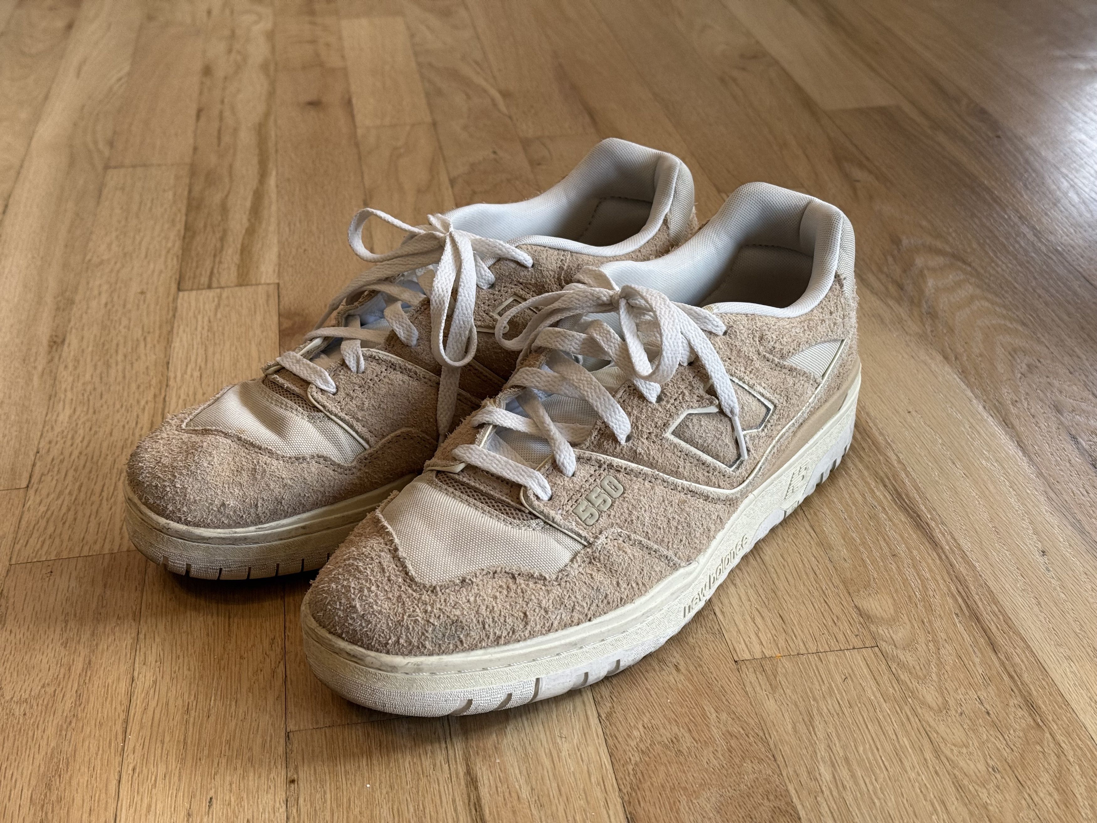 Aime Leon Dore New Balance Aimé Leon Dore x 550 Warm Sand Size US 11.5 / EU 44-45 - 1 Thumbnail