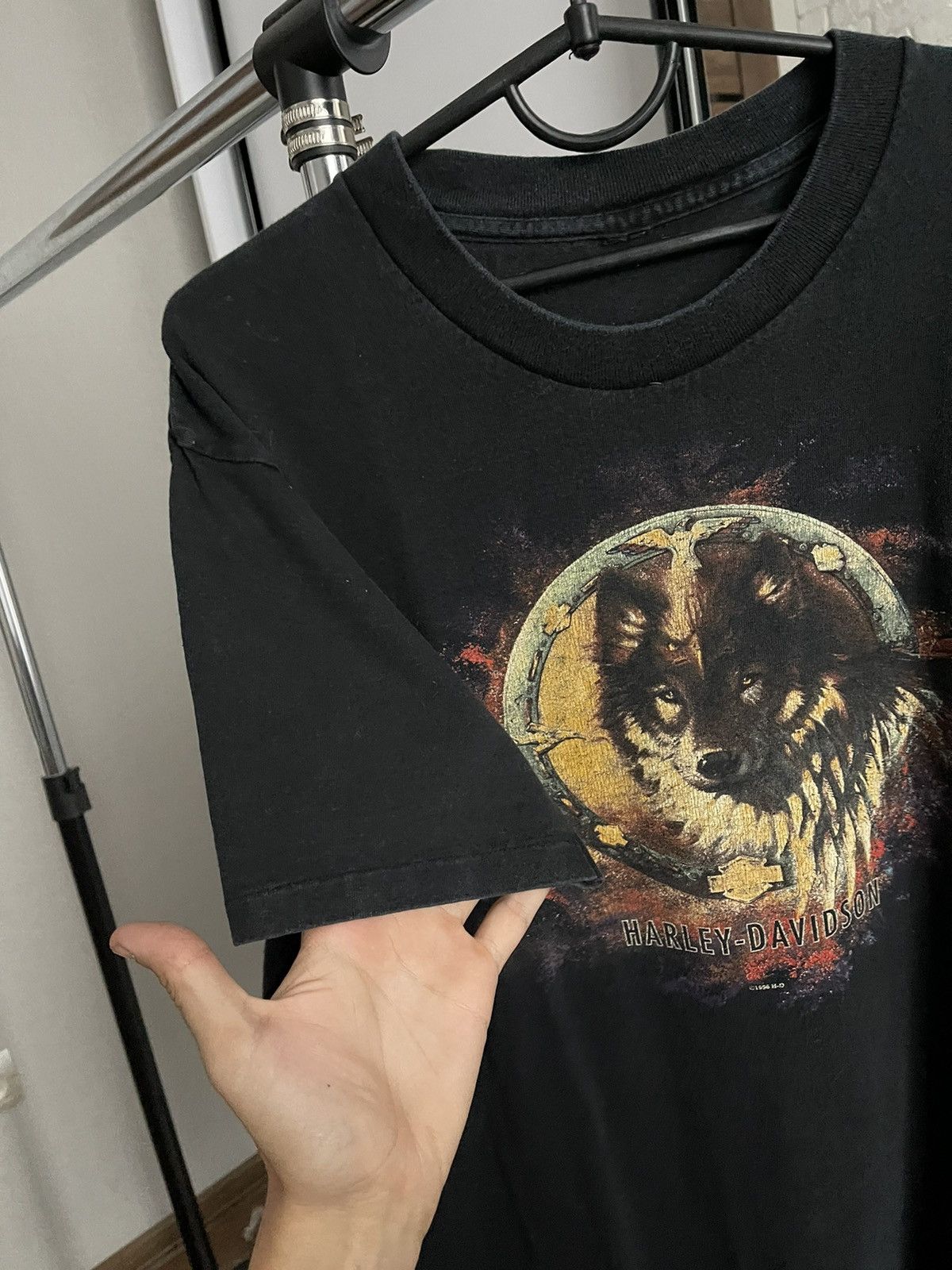 Vintage 1996 Harley Davidson Savannah Georgia Vintage T-Shirt Tee Size US L / EU 52-54 / 3 - 13 Thumbnail