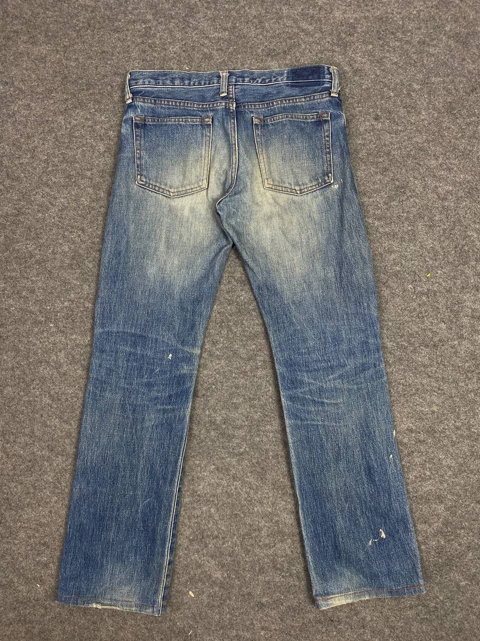 Japanese Brand green bowles co japanese brands selvedge distressed denim Size US 32 / EU 48 - 1 Thumbnail