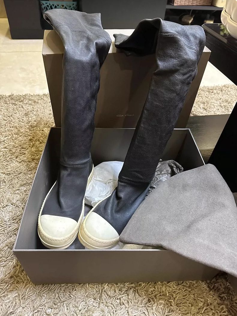Rick Owens Rick Owens Classic High Boots Size 36.5-dmc Size US 6.5 / EU 39-40 - 1 Thumbnail