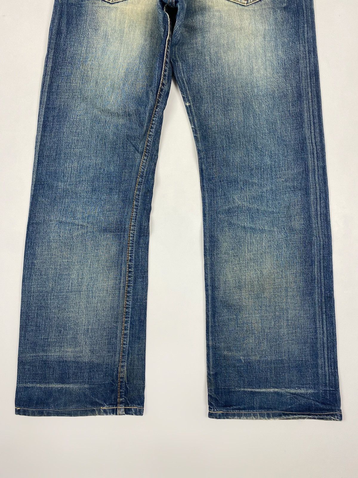 Levi's Y2K Vintage Distressed Levi’s 501 Mud Wash Denim Pants 32X30 Size US 32 / EU 48 - 11 Thumbnail