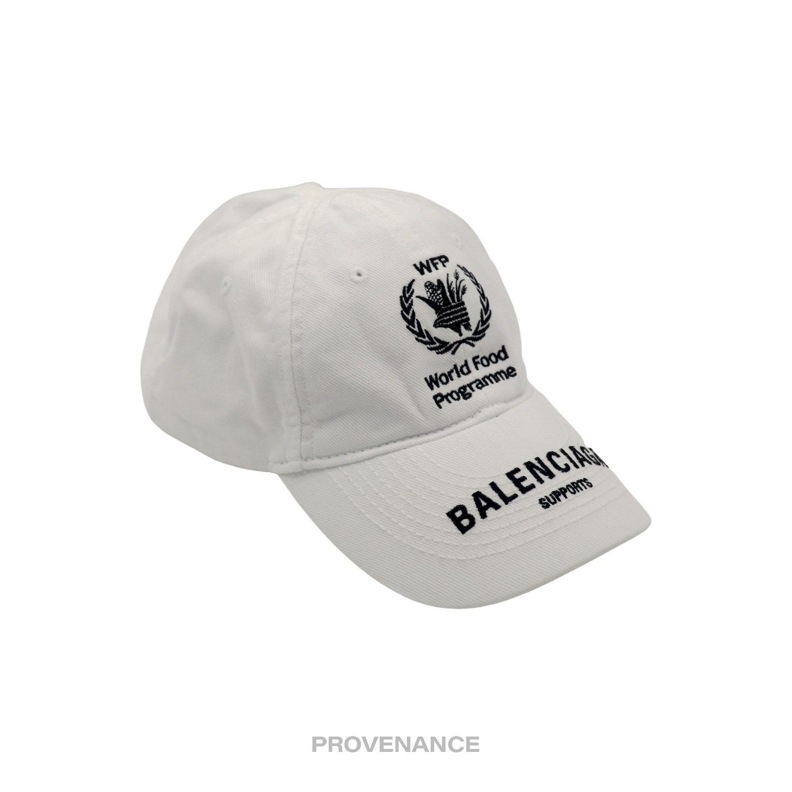 Balenciaga 🔴 Balenciaga WFP Cap - White Size ONE SIZE - 3 Thumbnail
