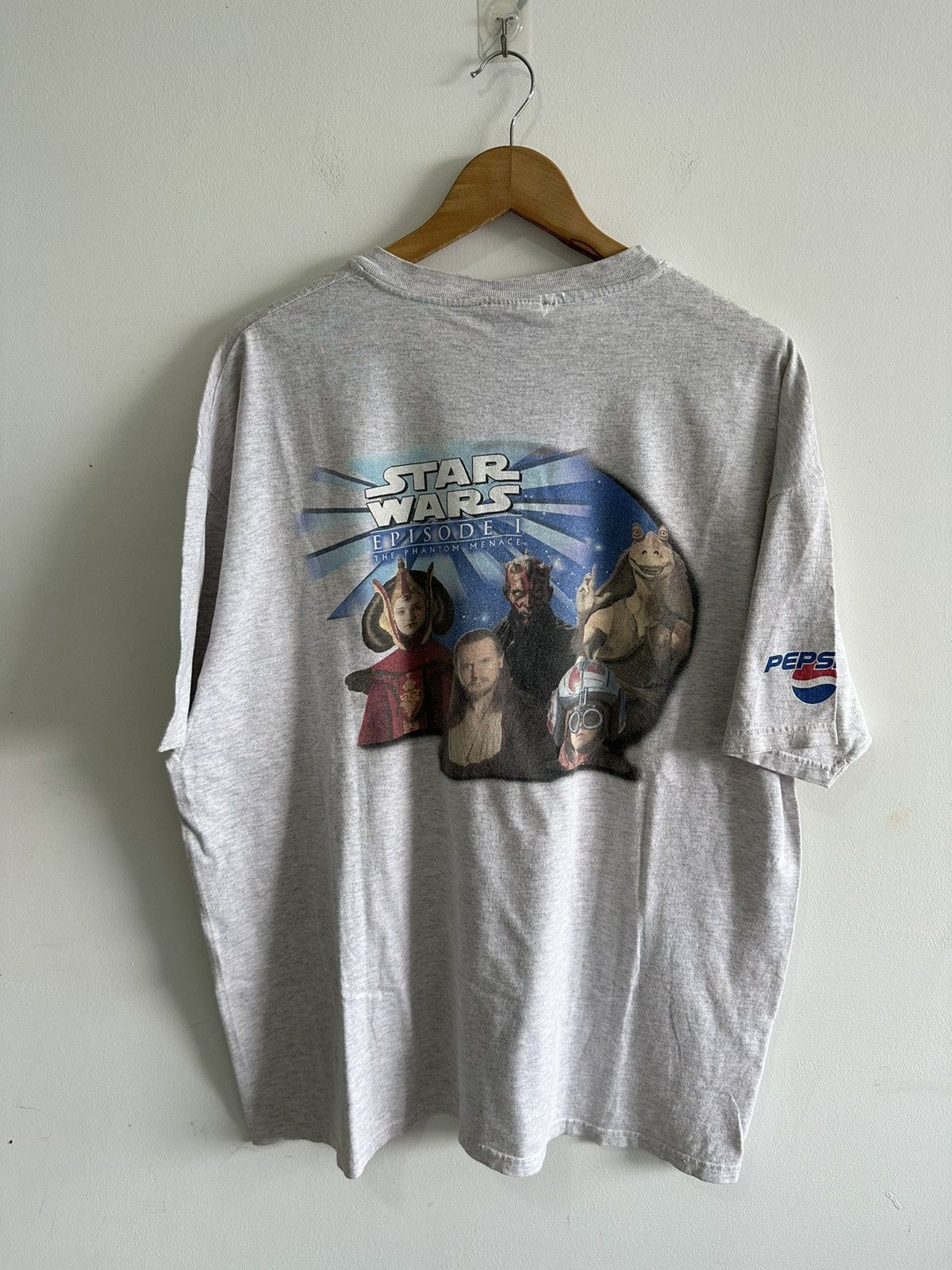 Pepsi Vintage 90’s Starwars Episode 1 Promo Pepsi Movie Size US XL / EU 56 / 4 - 3 Thumbnail