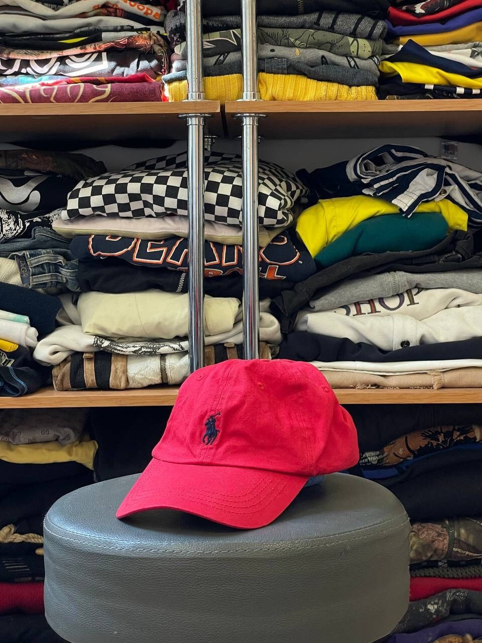 Ralph Lauren Cap Red 【希少レア】90s