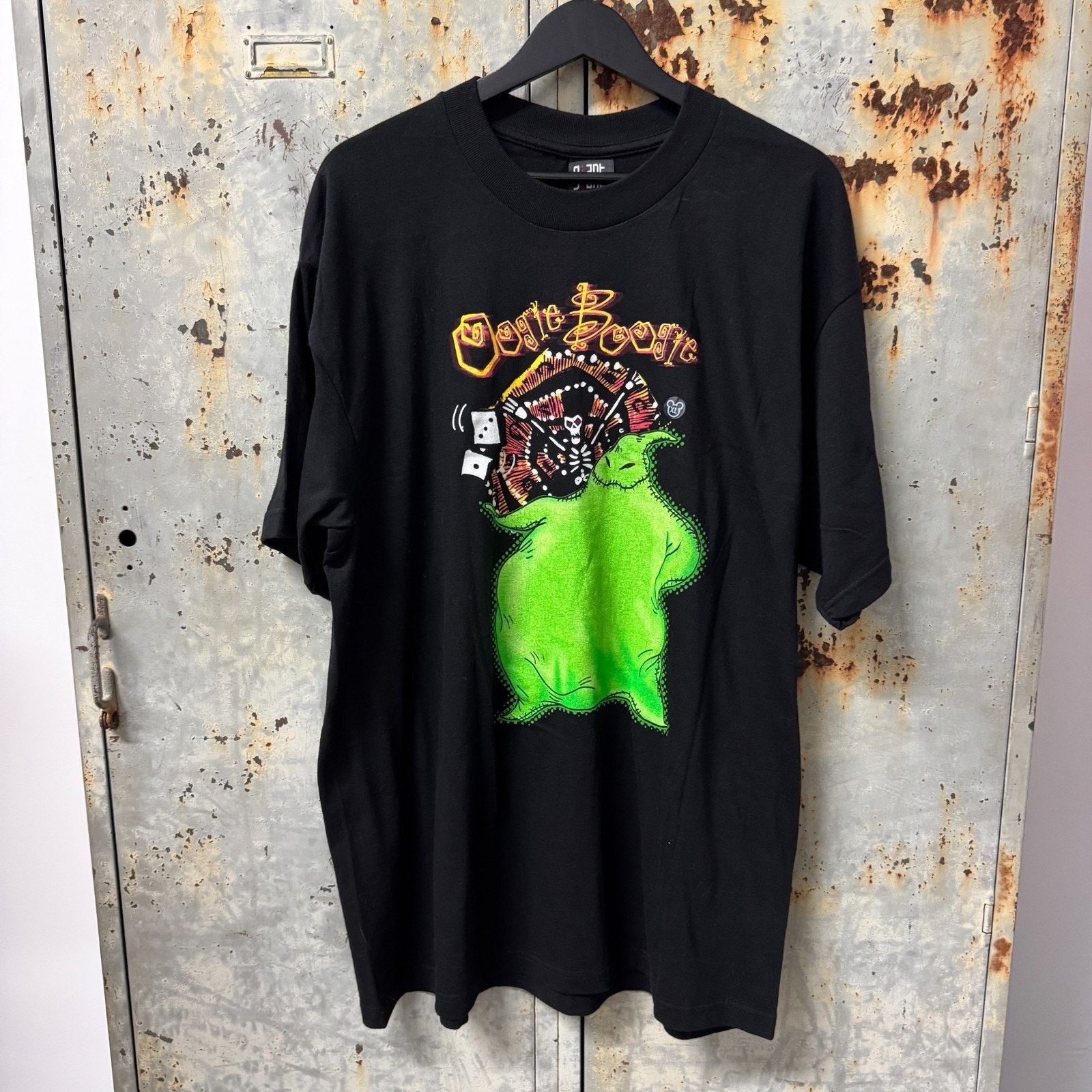 Giant Vintage 90s Nightmare Before Christmas Oogie Boogie T Shirt Size US XL / EU 56 / 4 - 1 Thumbnail