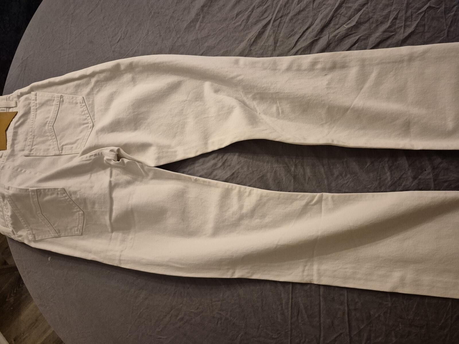 Rhude Rhude White Distressed Classic Denim Jeans Size 29 Size US 29 - 2 Thumbnail