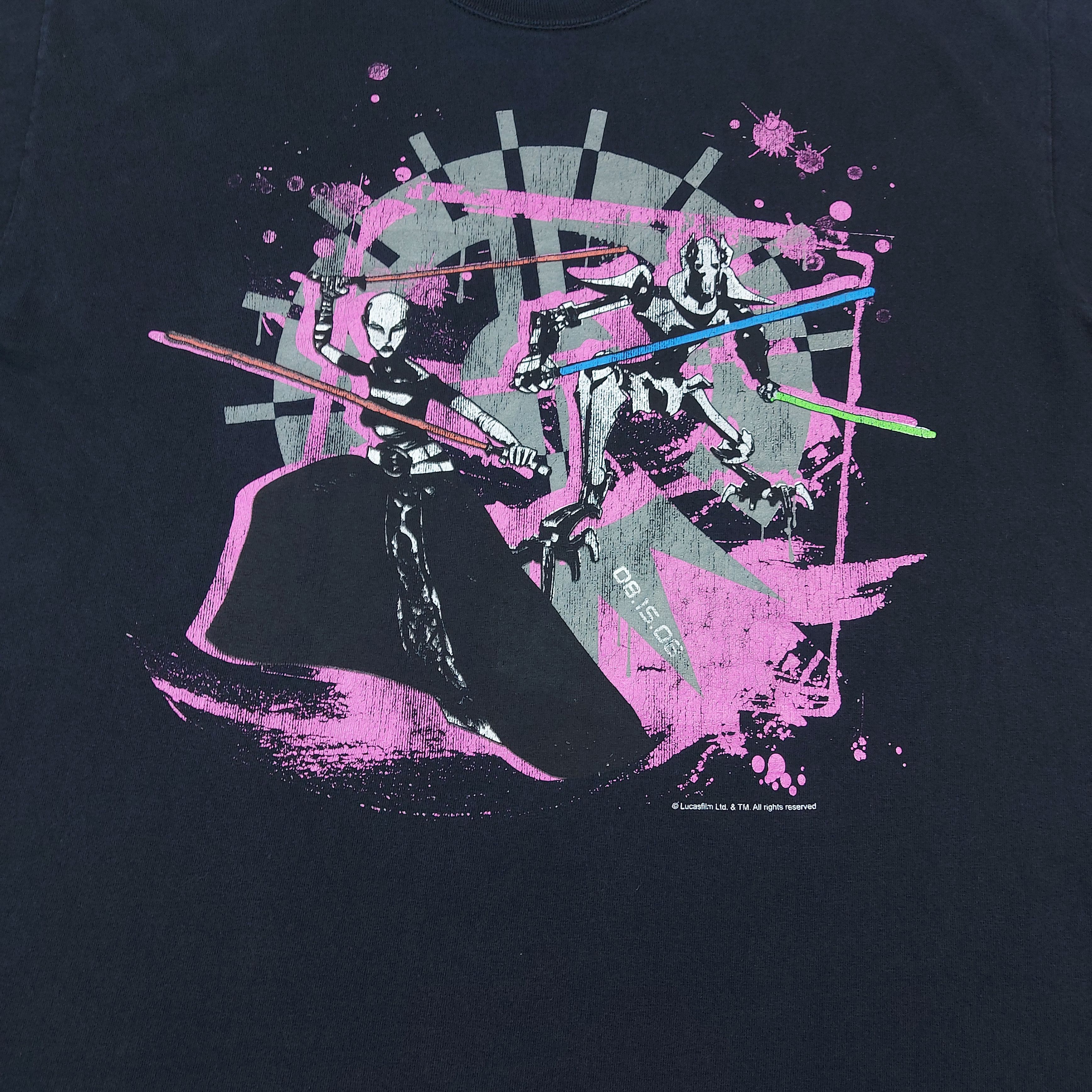 Star Wars VERY RARE Vintage Star Wars The Clone Wars Animation TEE Size US XL / EU 56 / 4 - 12 Thumbnail