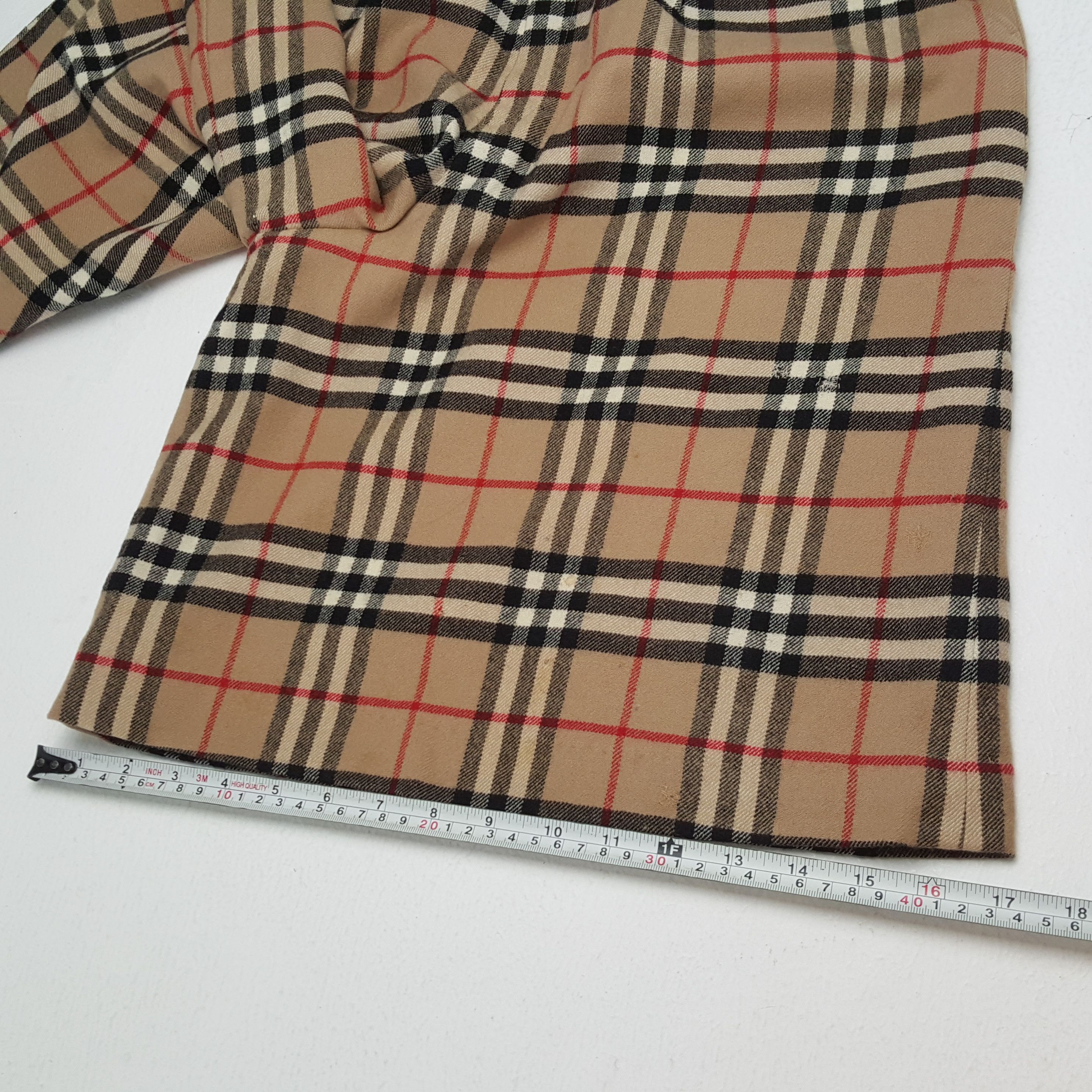 Burberry × Vintage BURBERRYS Luxury Brand Nova Check Style Pants Size 27" / US 4 / IT 40 - 8 Thumbnail