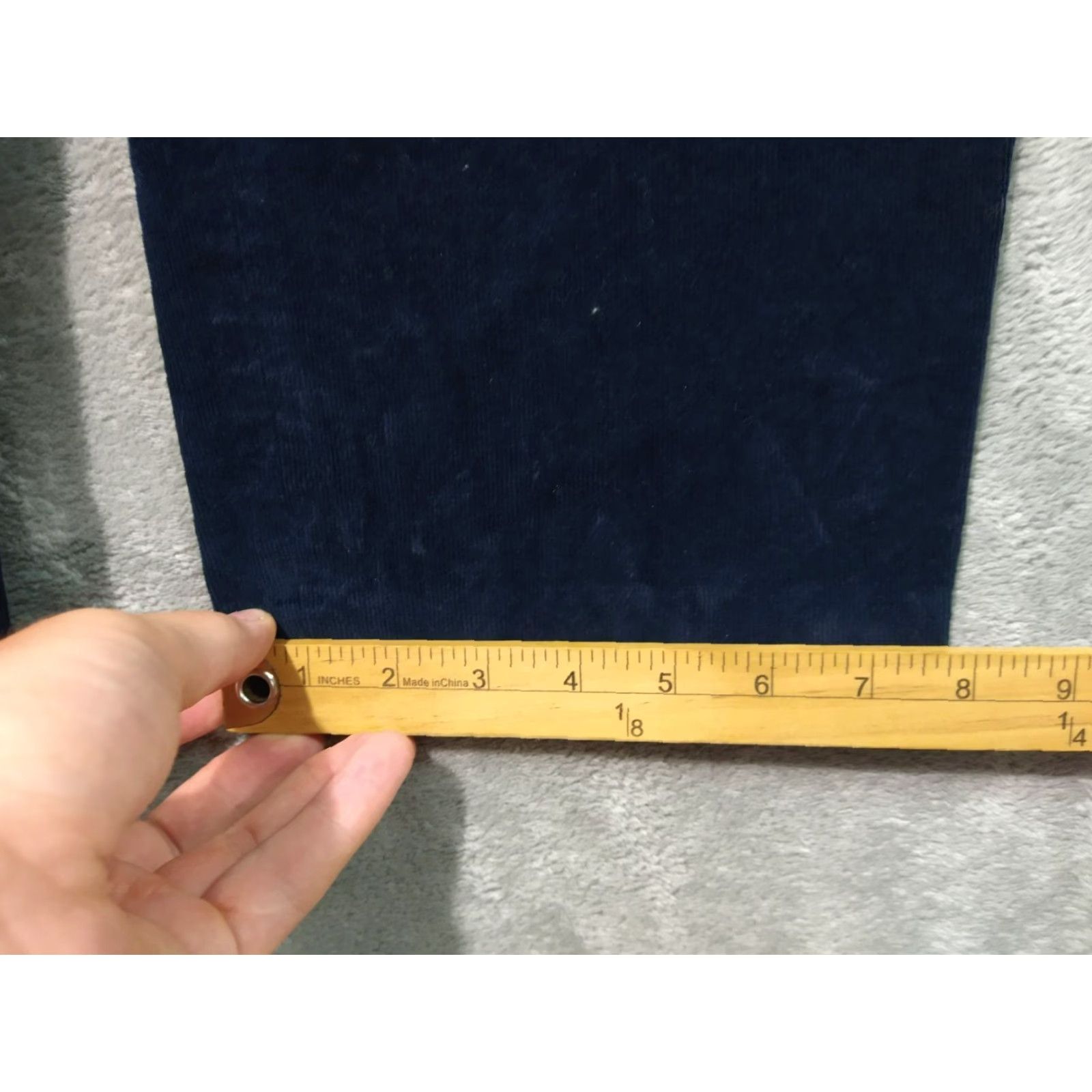 Ralph Lauren Ralph Lauren Pants Mens 38x29 Corduroy Flat Front Straight Leg Casual Chino Blue Regular Size 38 Mens Size US 38 / EU 54 - 6 Thumbnail
